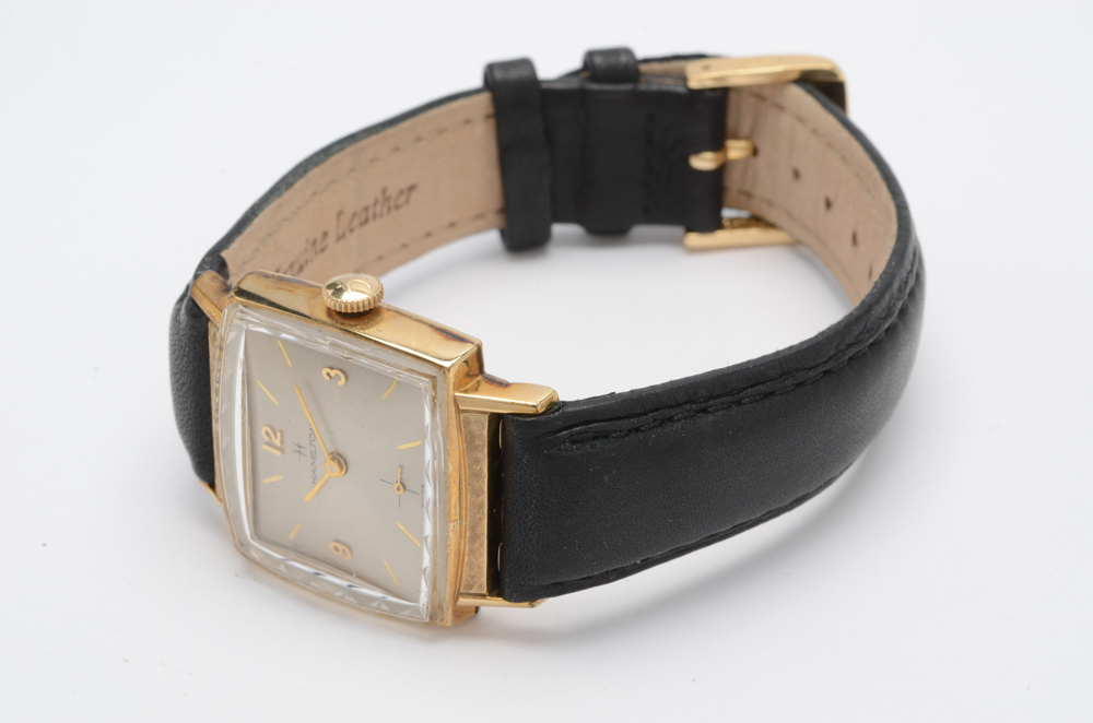 Hamilton 10K Rolled Gold Plated Watch