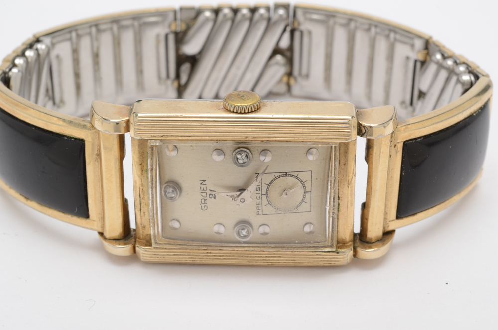 Vintage Gruen "21 Precision" Diamond Watch