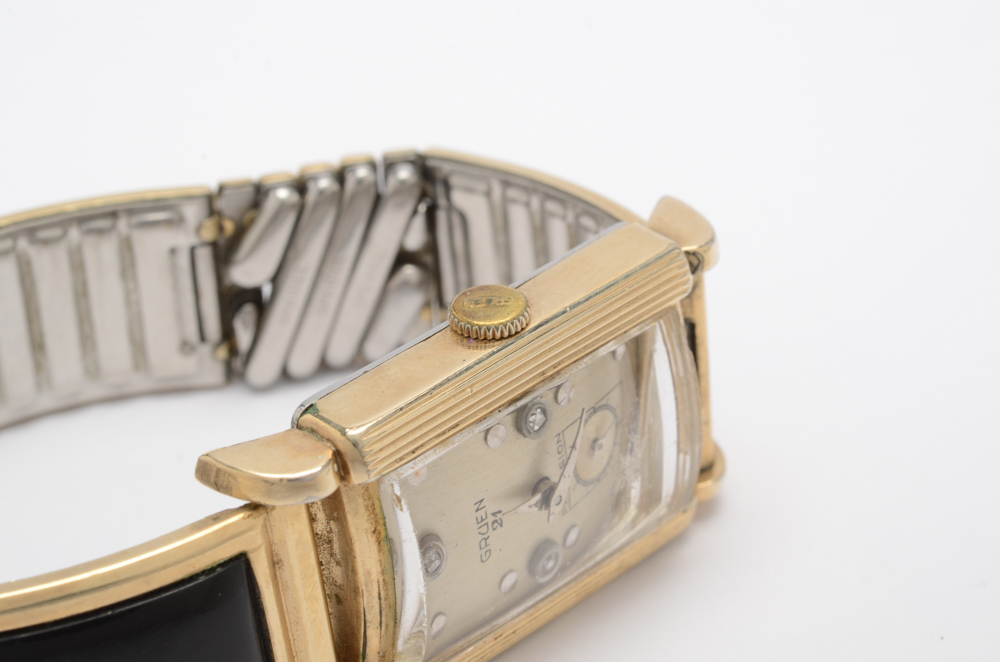 Vintage Gruen "21 Precision" Diamond Watch