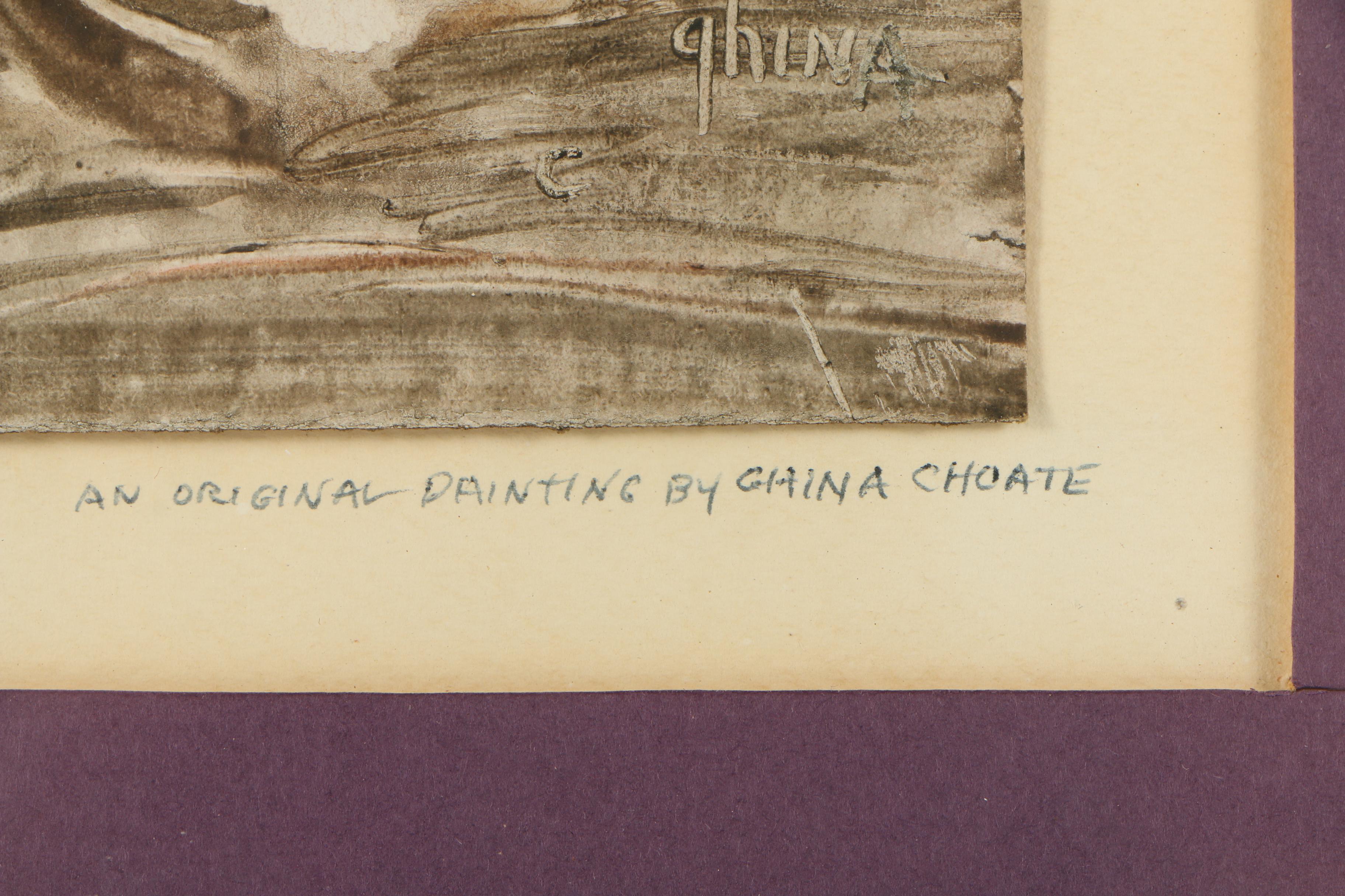 Ghina Choate Watercolor Painting