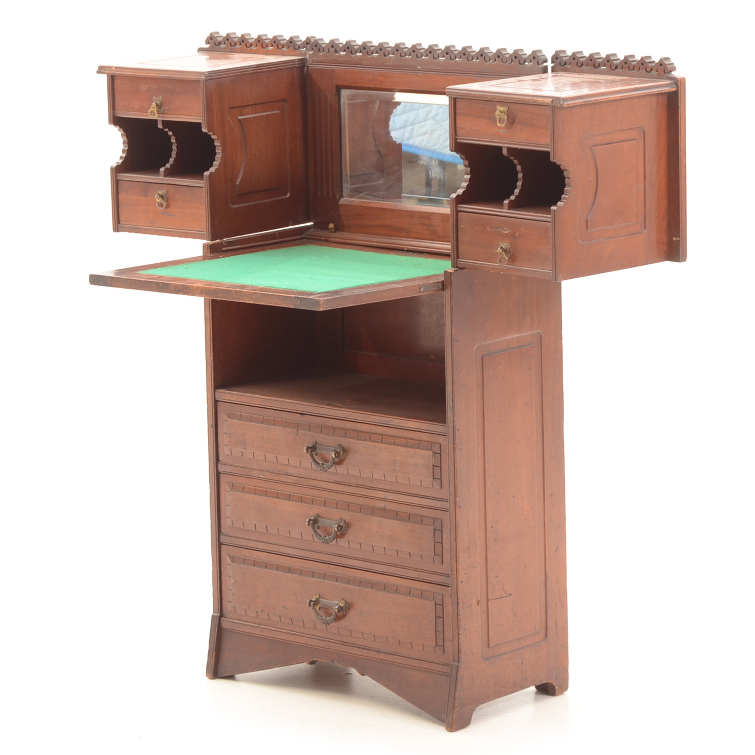 Unusual and Small Aesthetic-Movement Desk