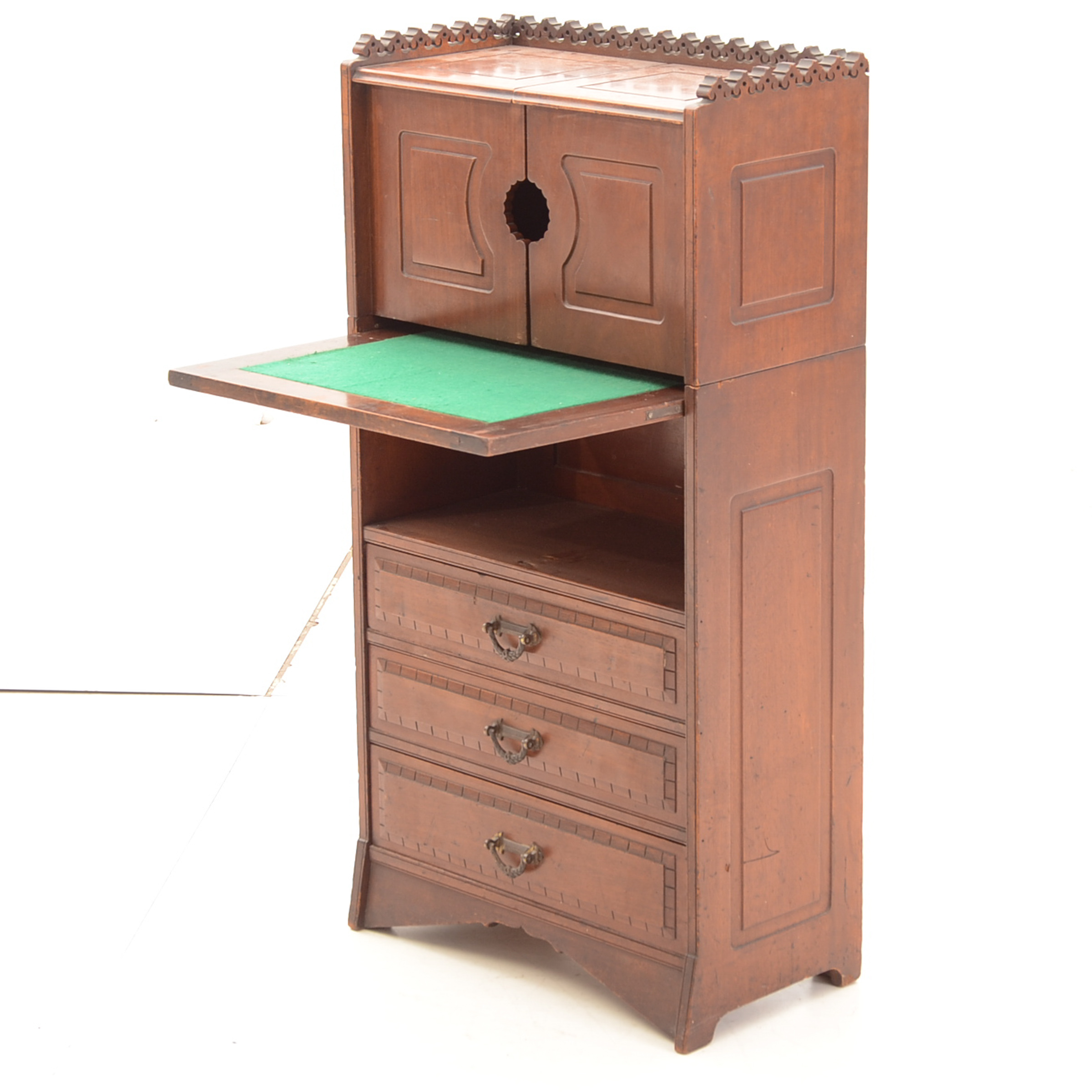 Unusual and Small Aesthetic-Movement Desk