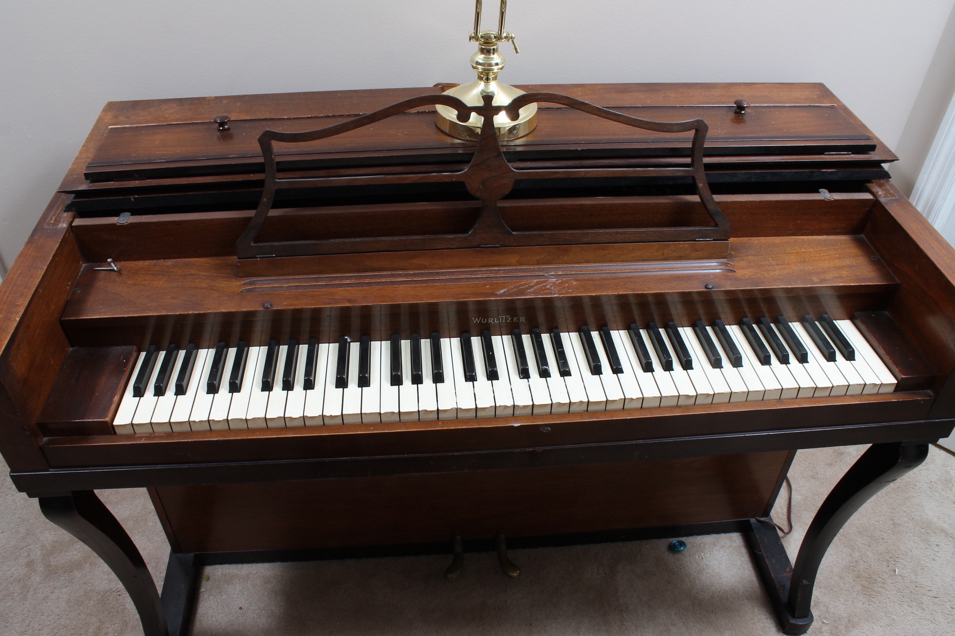 Vintage Wurlitzer Upright Piano