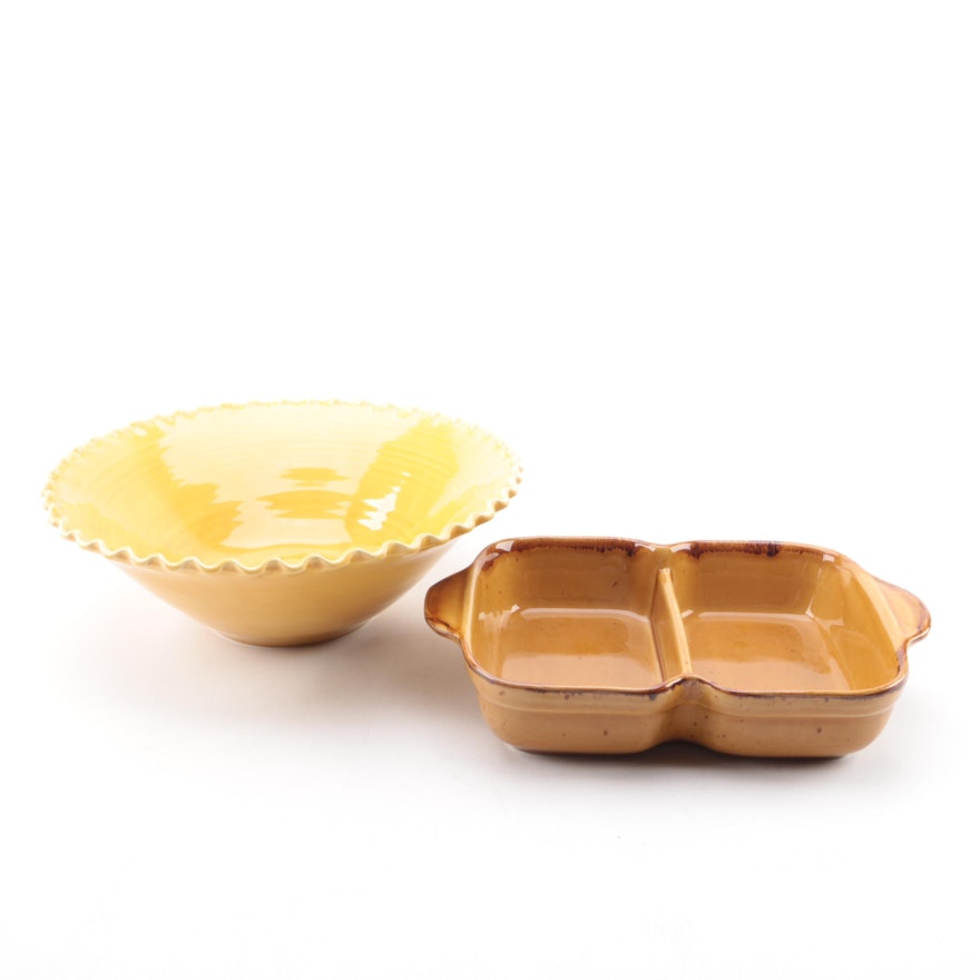 Ceramic and Stoneware Serving Dishes Featuring Sur La Table