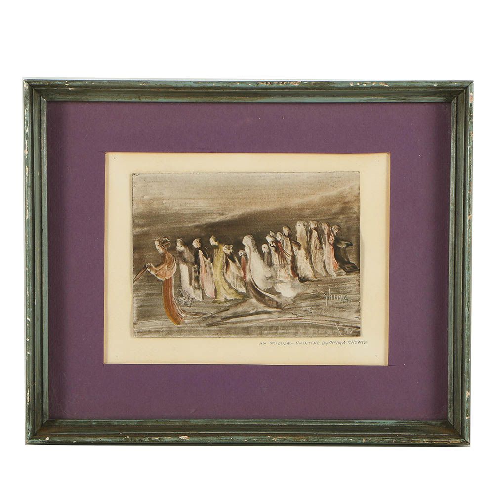 Ghina Choate Watercolor Painting