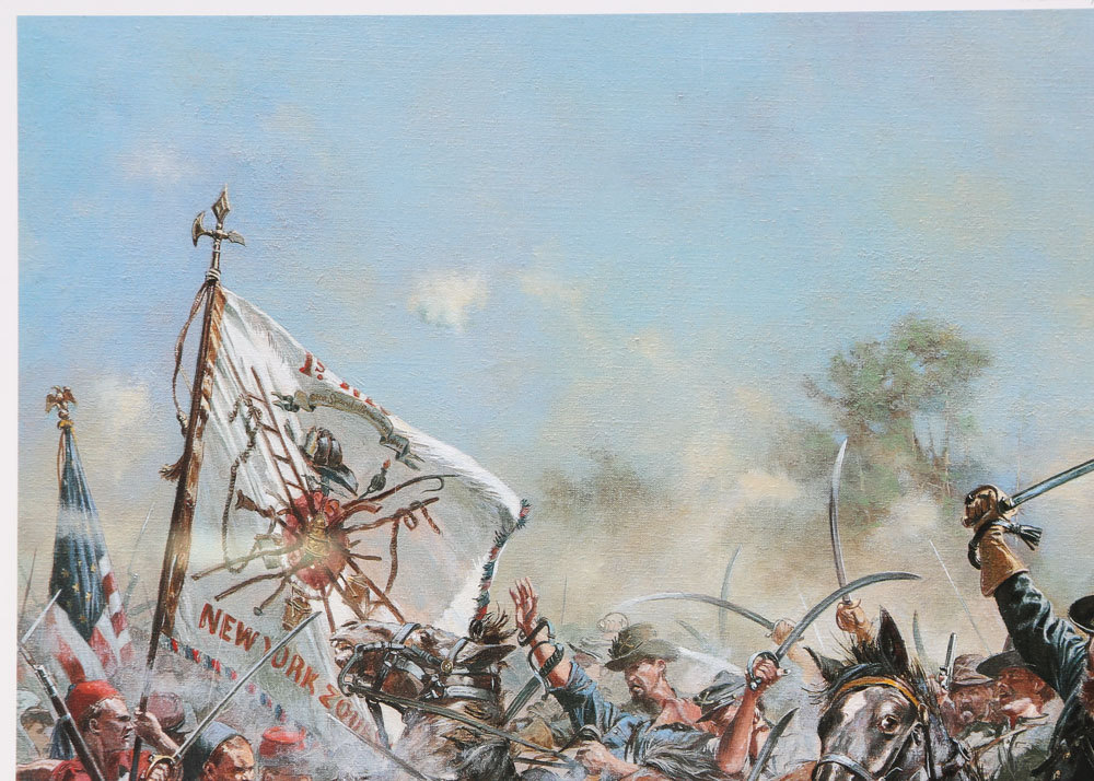 Don Troiani Signed Limited Edition Offset Lithograph "First at Manassas"