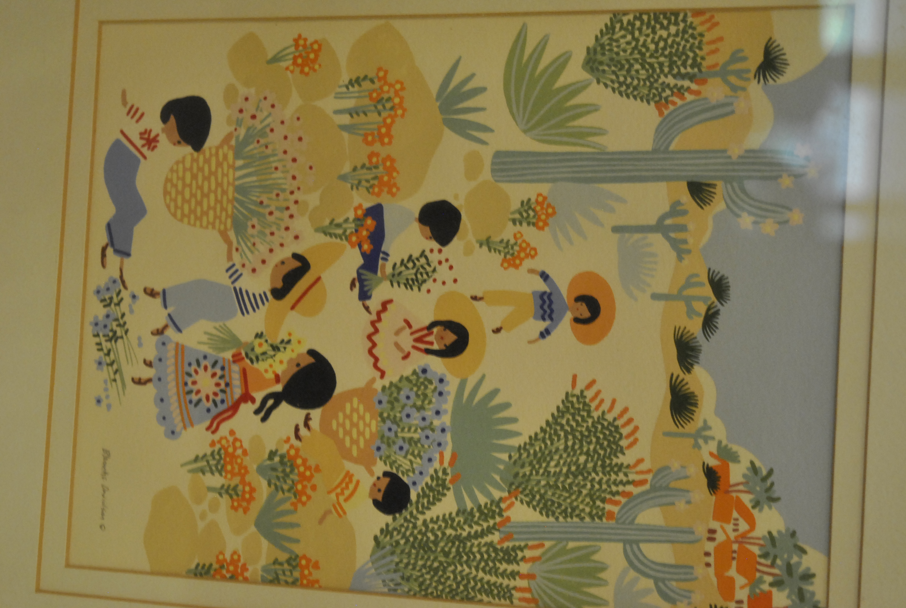 Blanche Davidson Serigraph