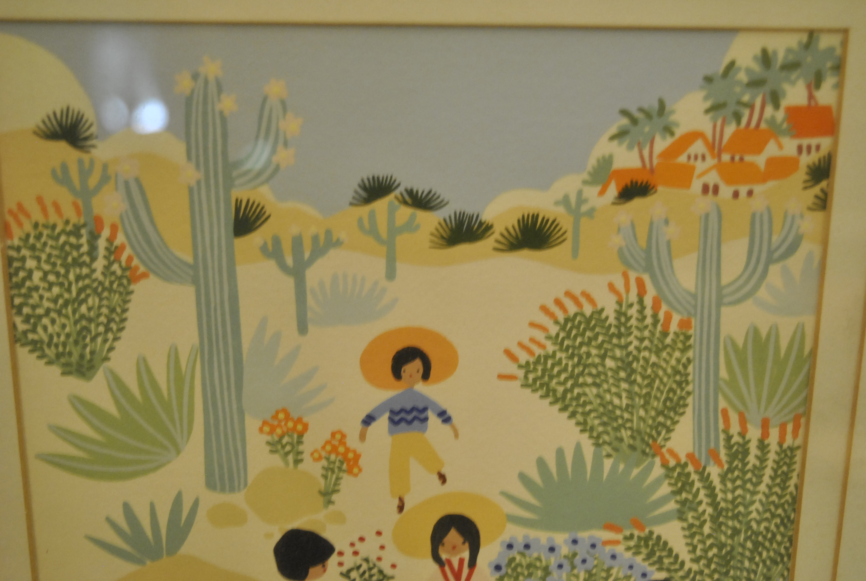 Blanche Davidson Serigraph