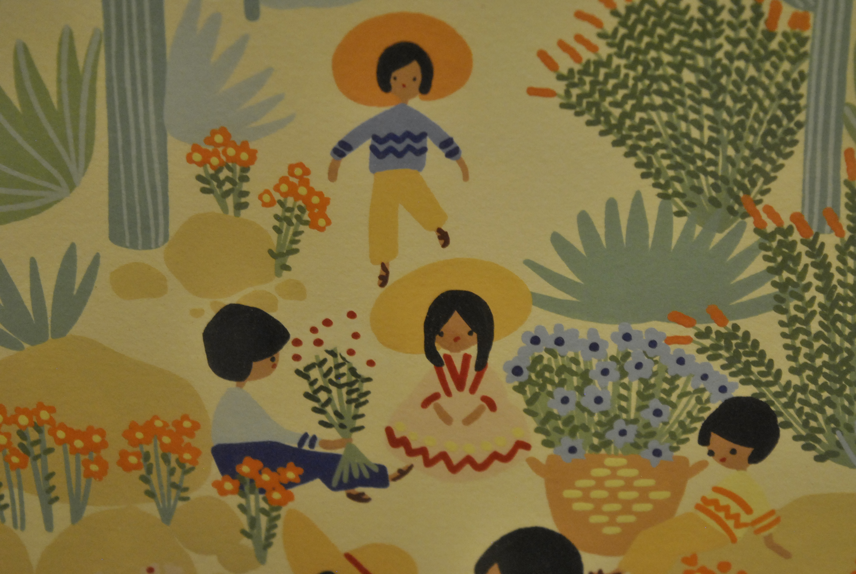 Blanche Davidson Serigraph