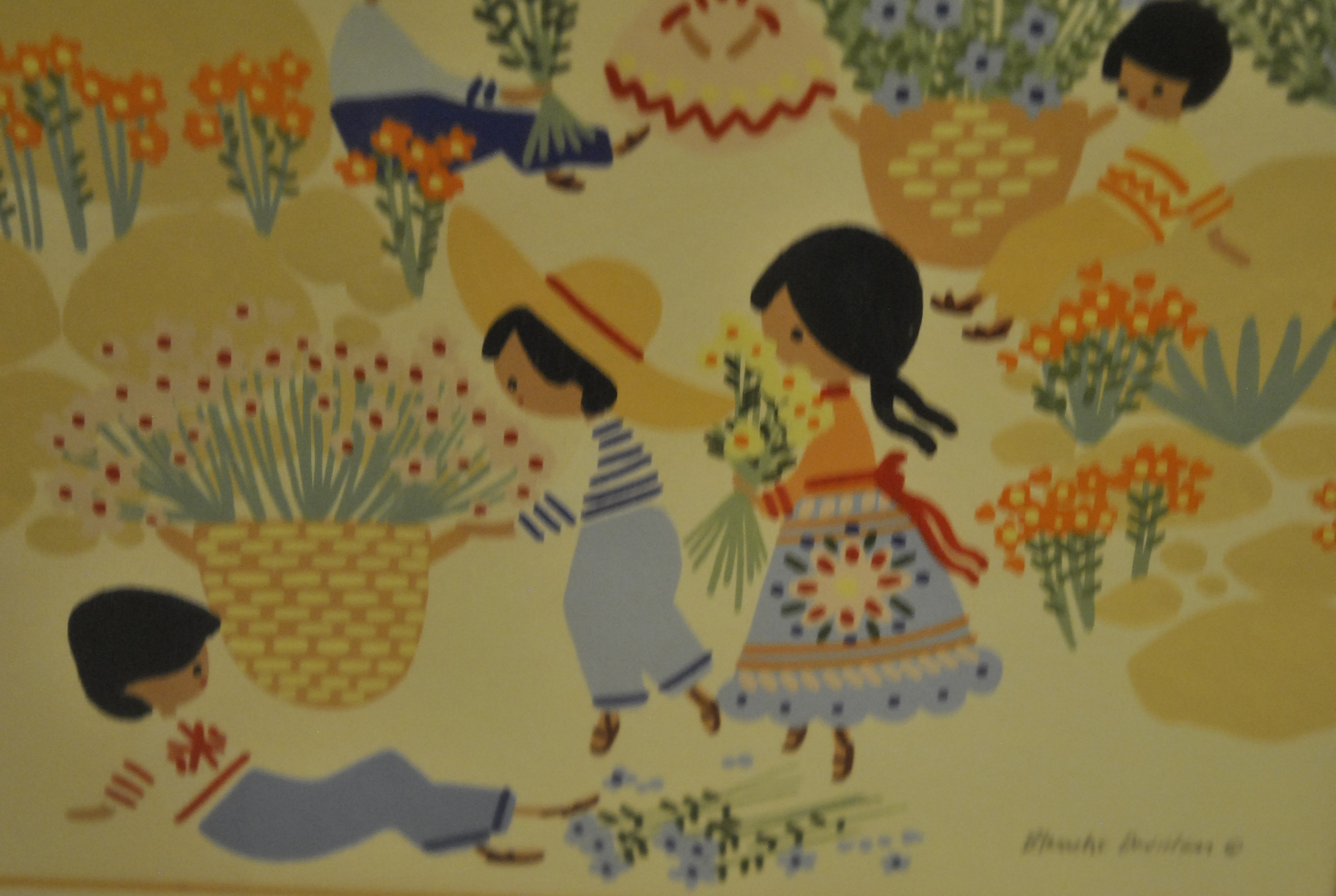 Blanche Davidson Serigraph