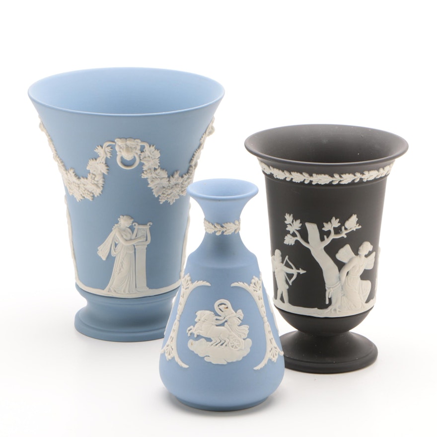 Wedgwood Jasperware Vases