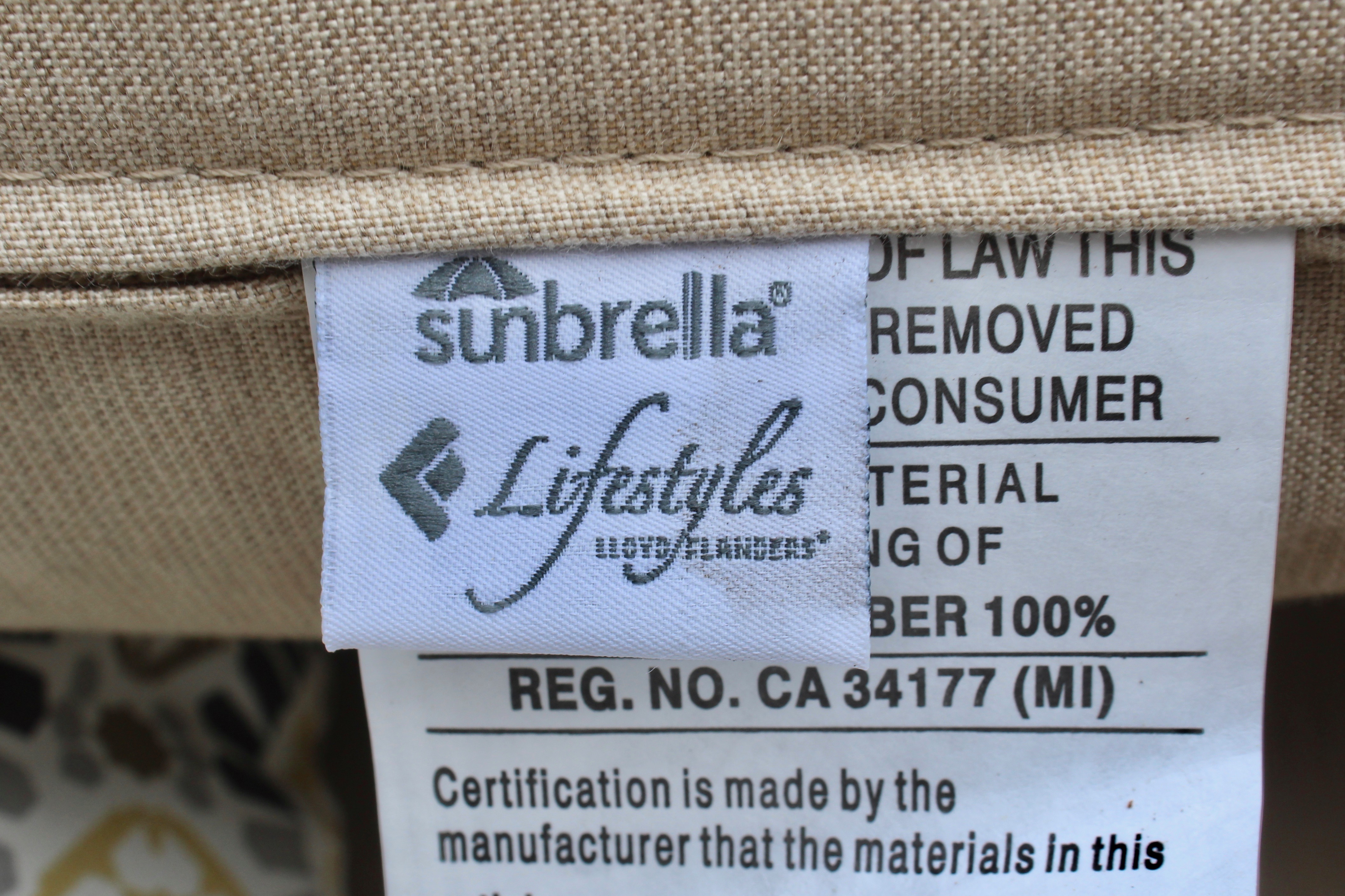 Sunbrella Outdoor All-Weather "Wicker" Patio Furniture Set