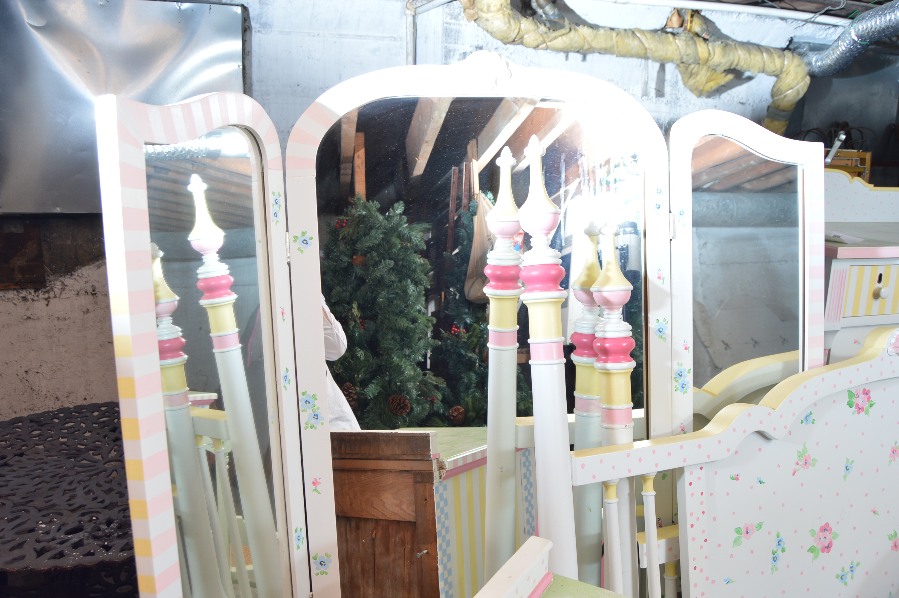 Cottage Style Painted Bedroom Set