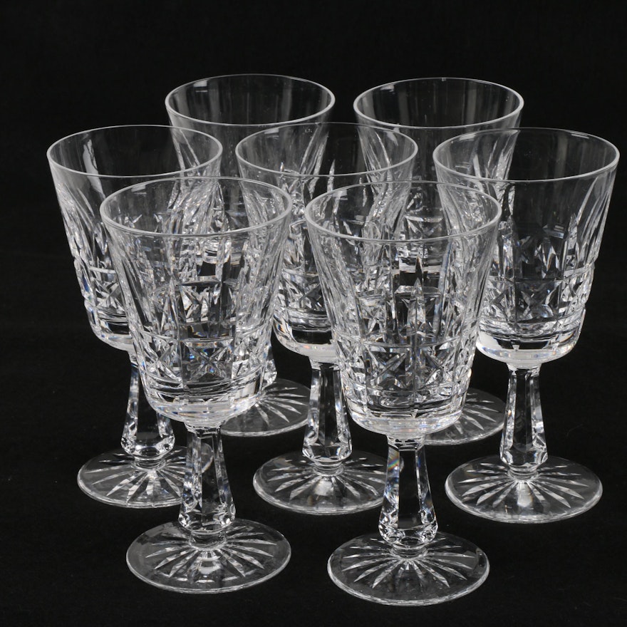 Waterford Crystal "Kylemore" Claret Wine Glasses