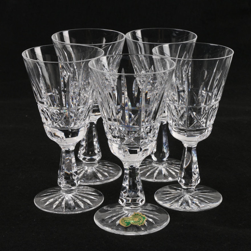 Waterford Crystal "Kylemore" White Wine Glasses
