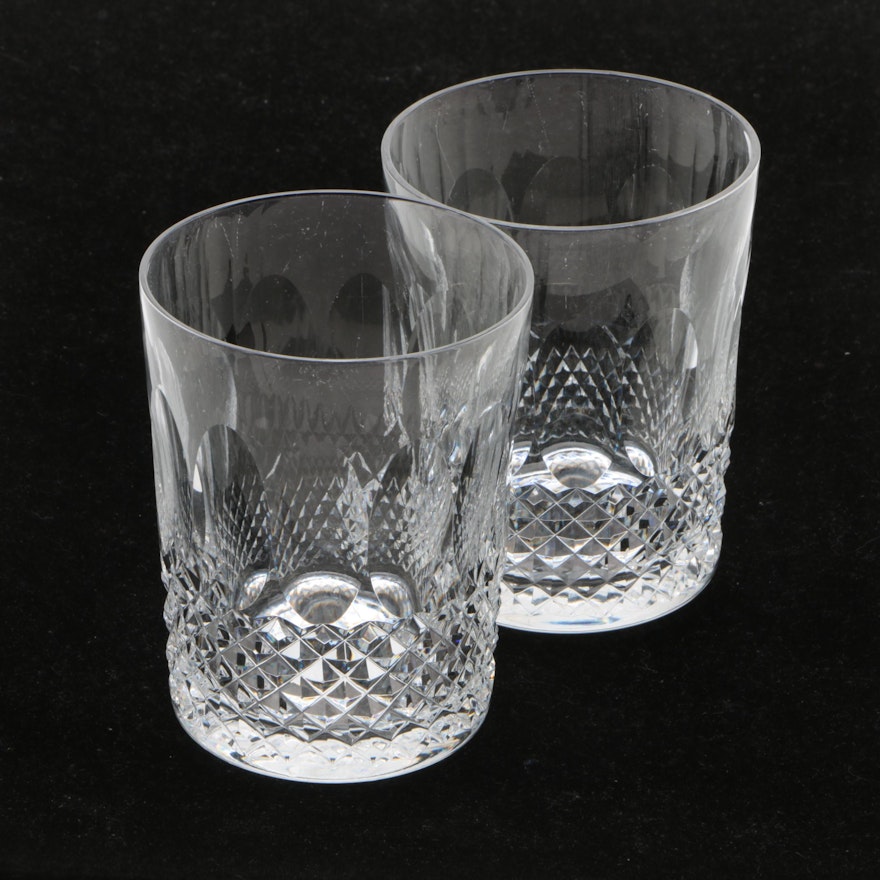 Waterford Crystal "Colleen" Double Old Fashioned Glasses