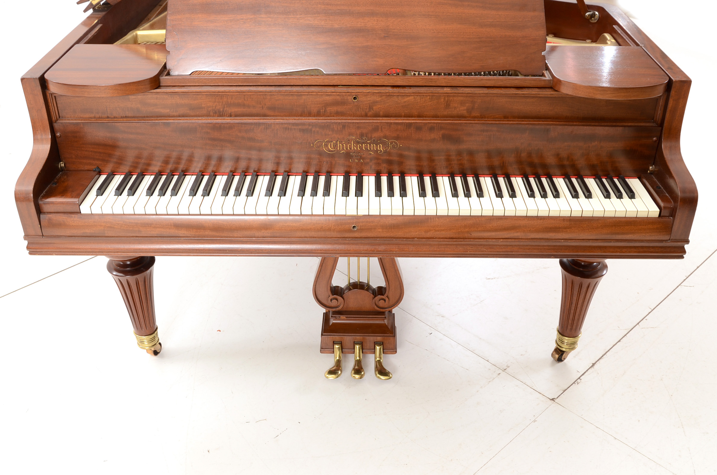 Chickering Mahogany Grand Piano