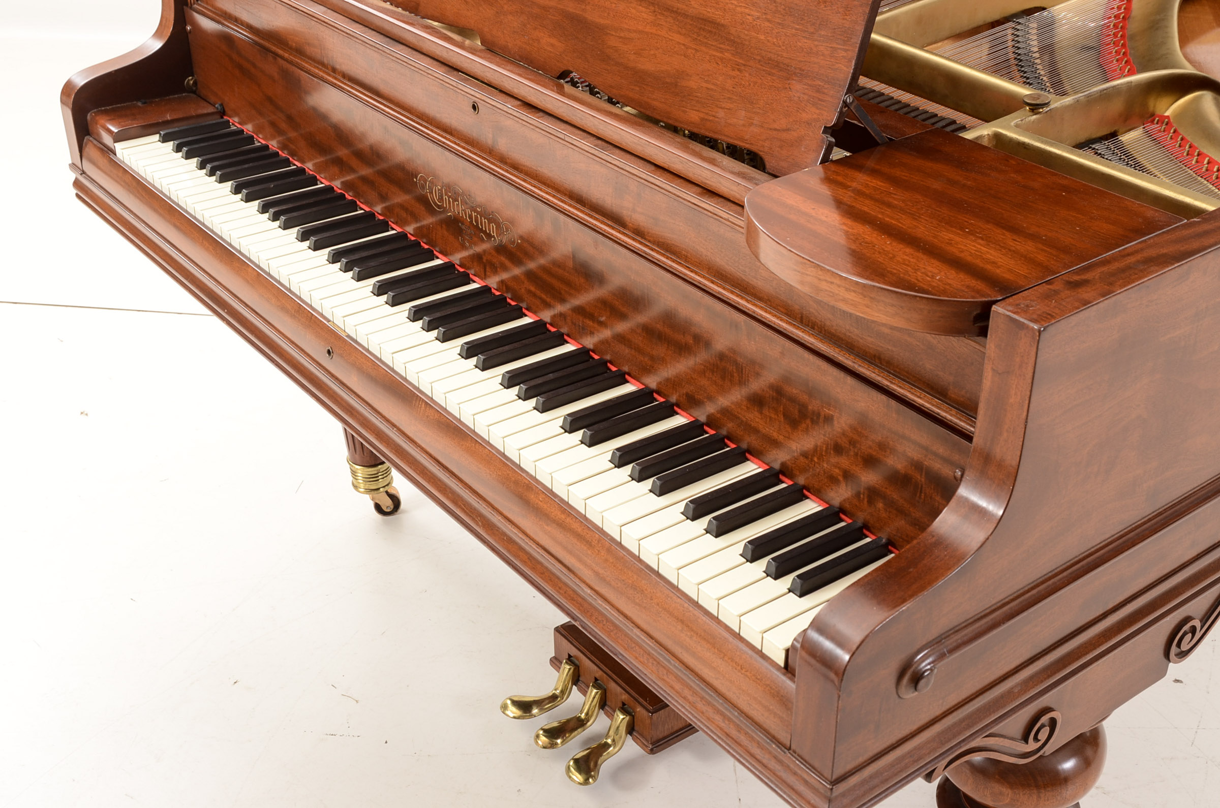 Chickering Mahogany Grand Piano