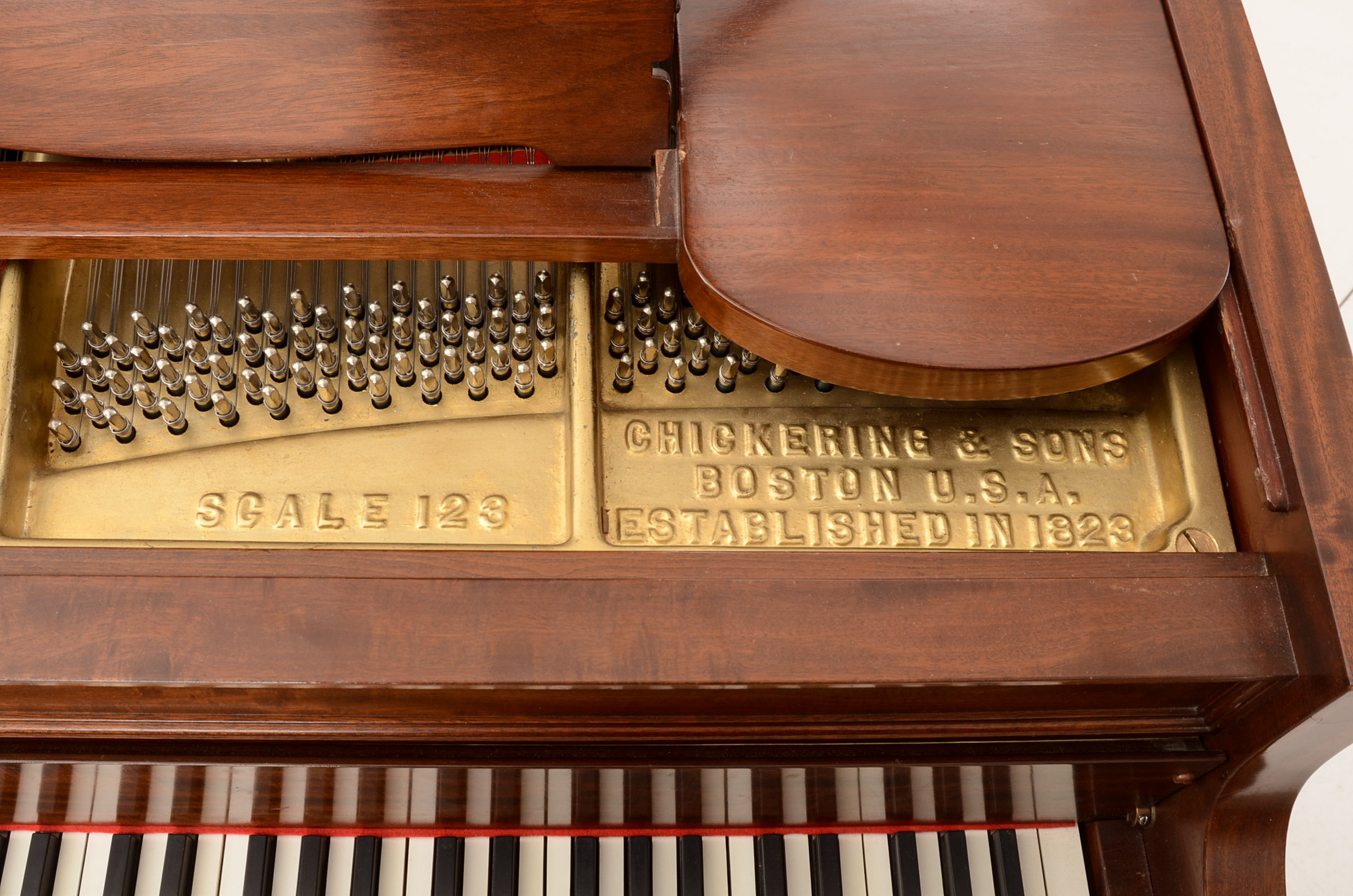 Chickering Mahogany Grand Piano
