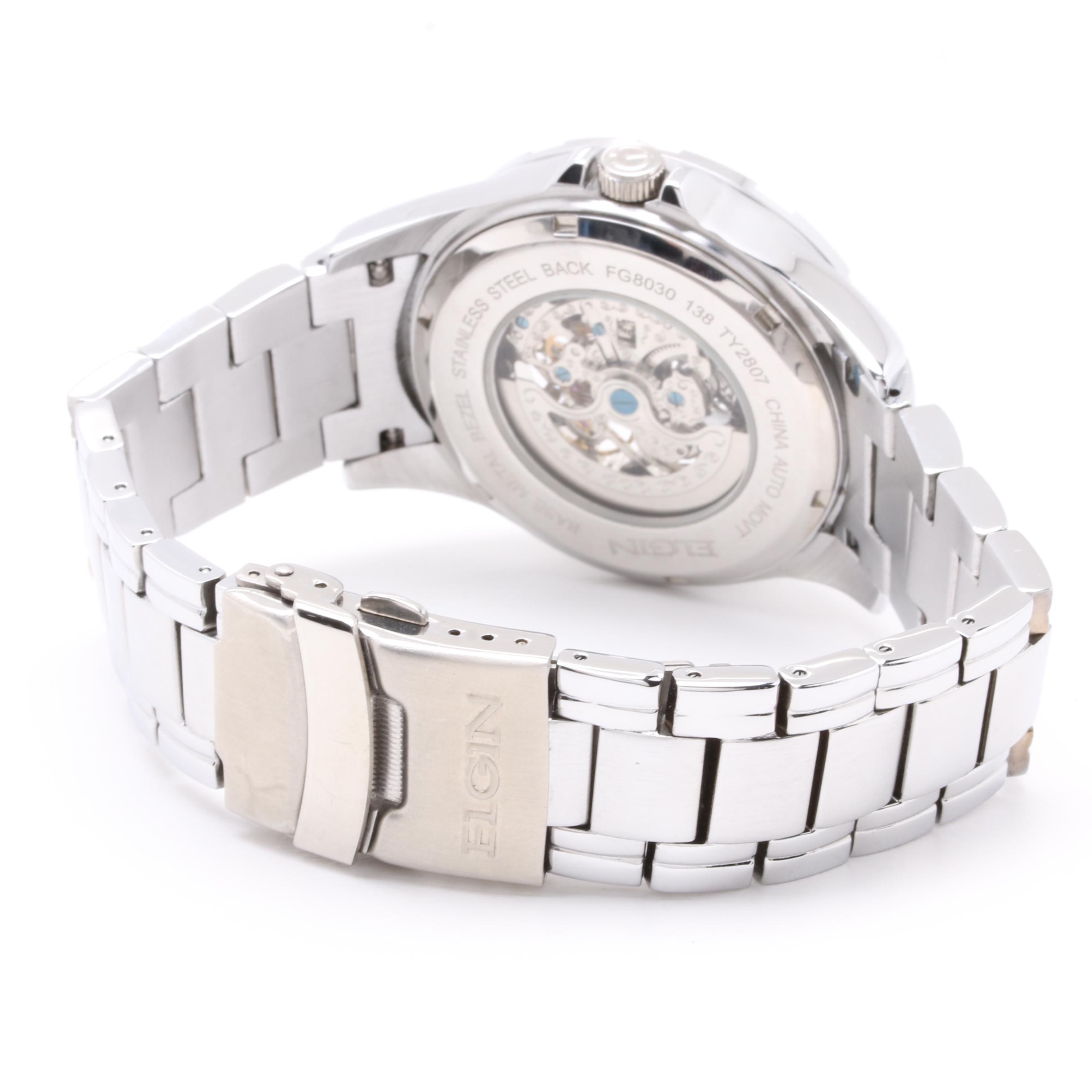 Elgin Skeleton Automatic Watch