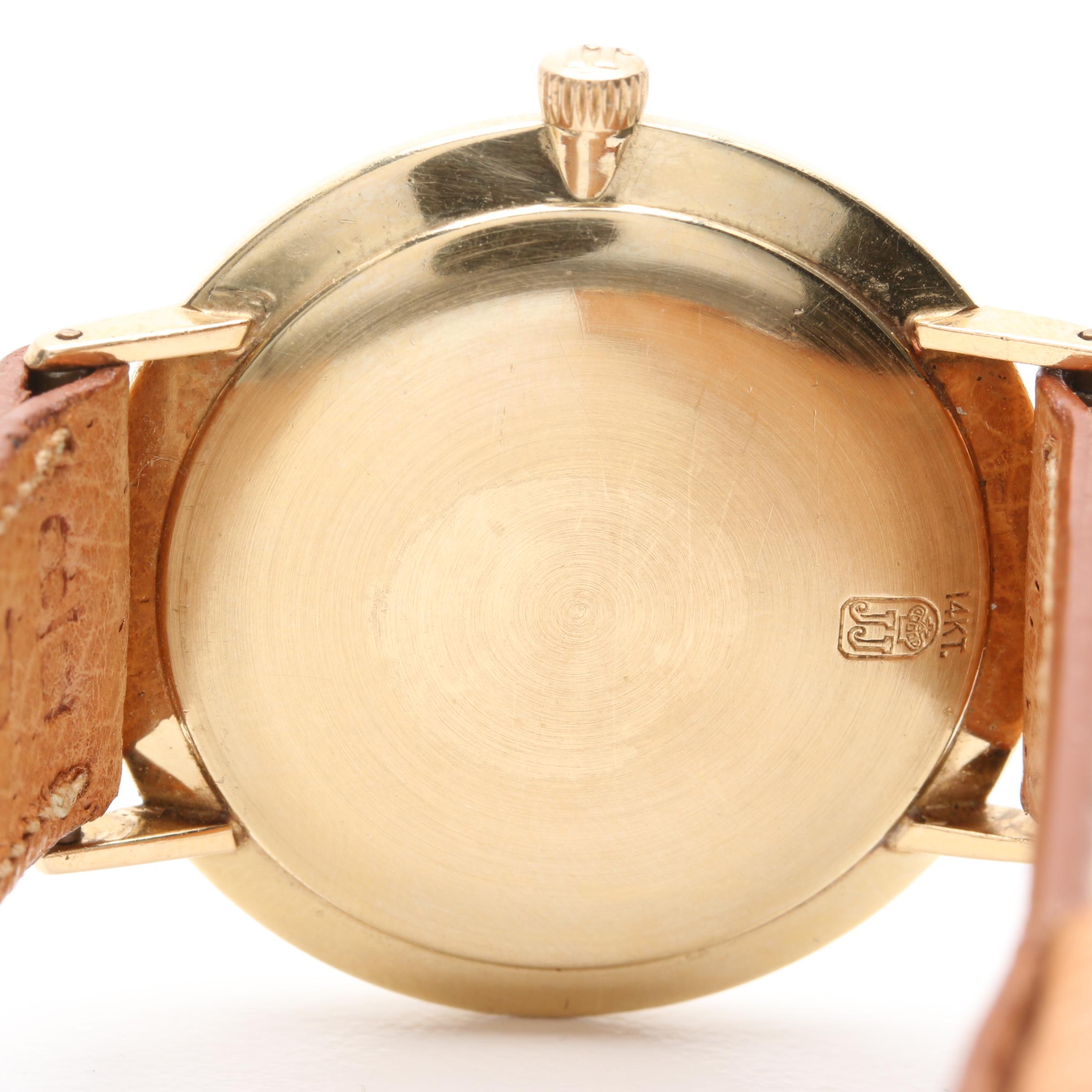 Jules Jurgensen 14K Yellow Gold Watch
