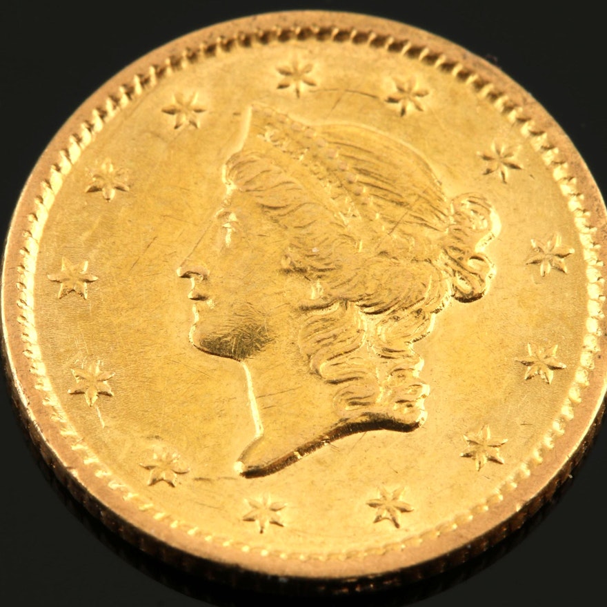 1850 Liberty Head Type I Gold Dollar