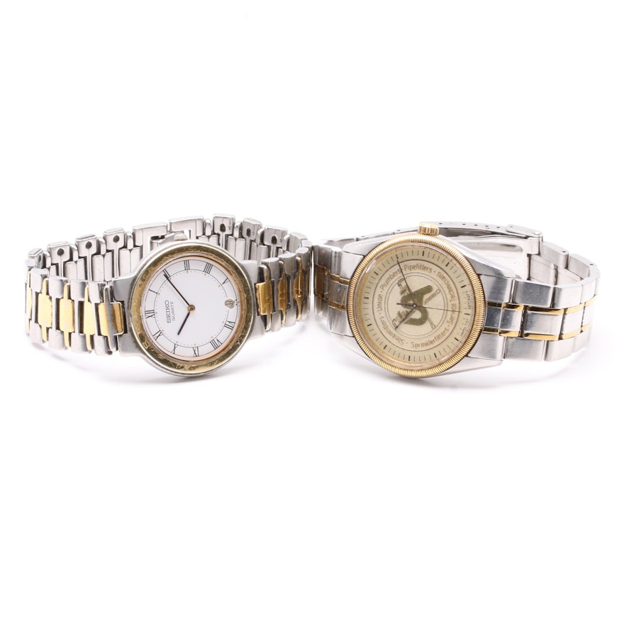 Seiko and Hamilton Wristwatches