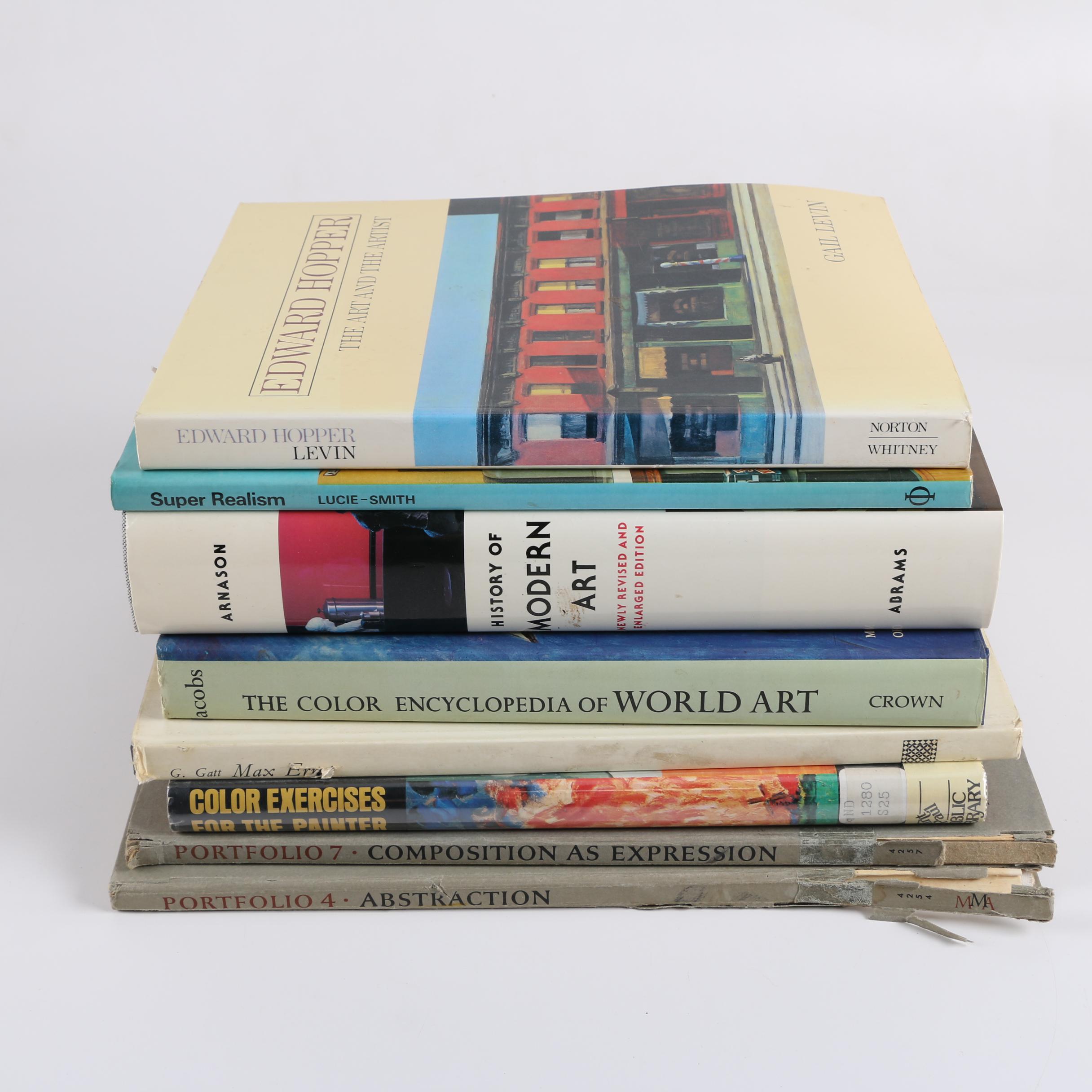 1981 "Edward Hopper: The Art and the Artist" and Other Art Books