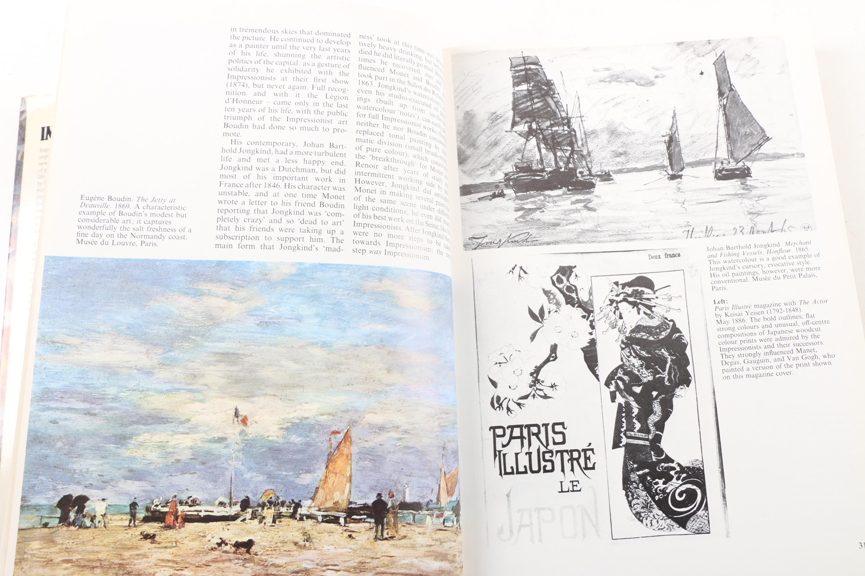 Art Books Including Impressionism