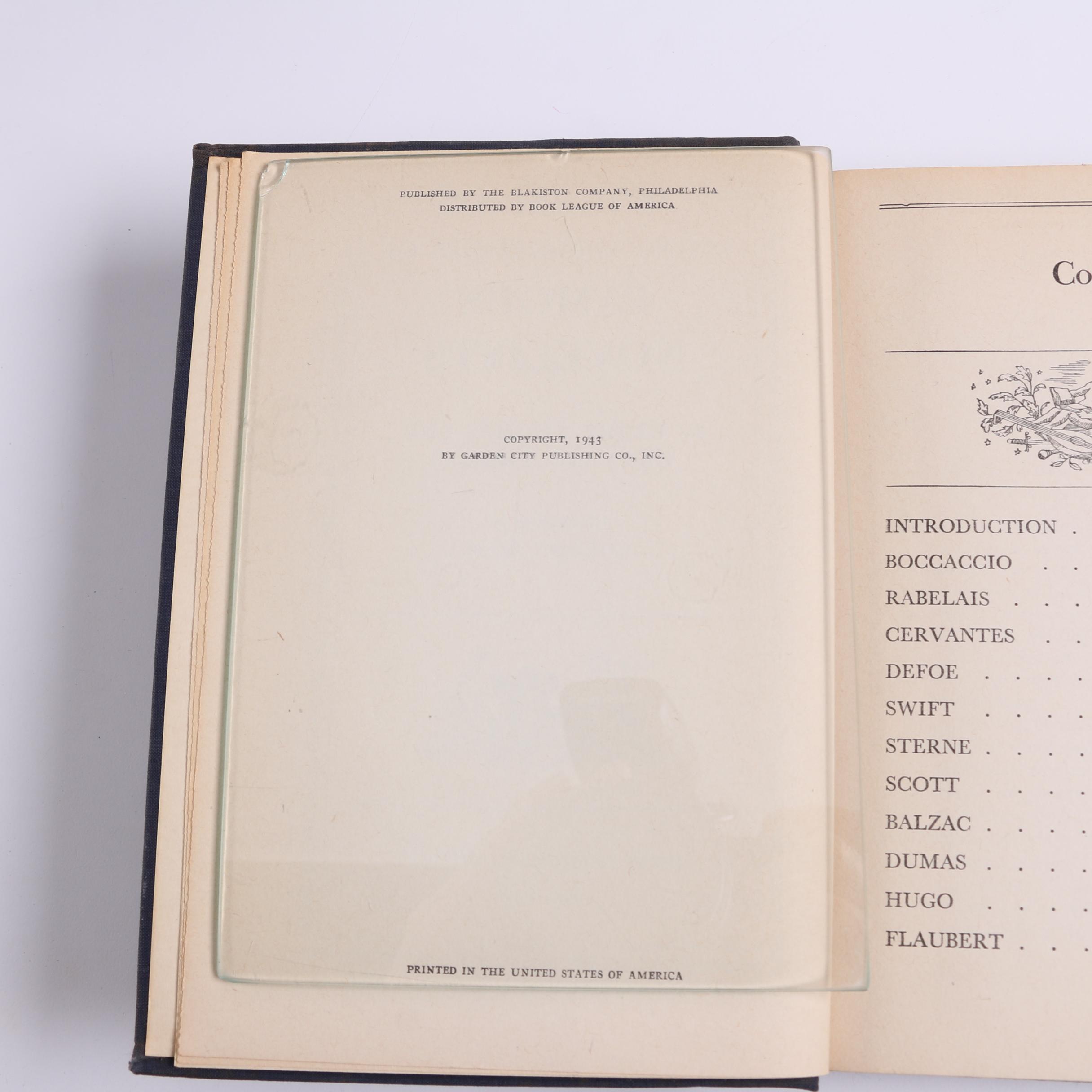 Fiction, Poetry, and Art Books with First Edition "Good Intentions" by Nash