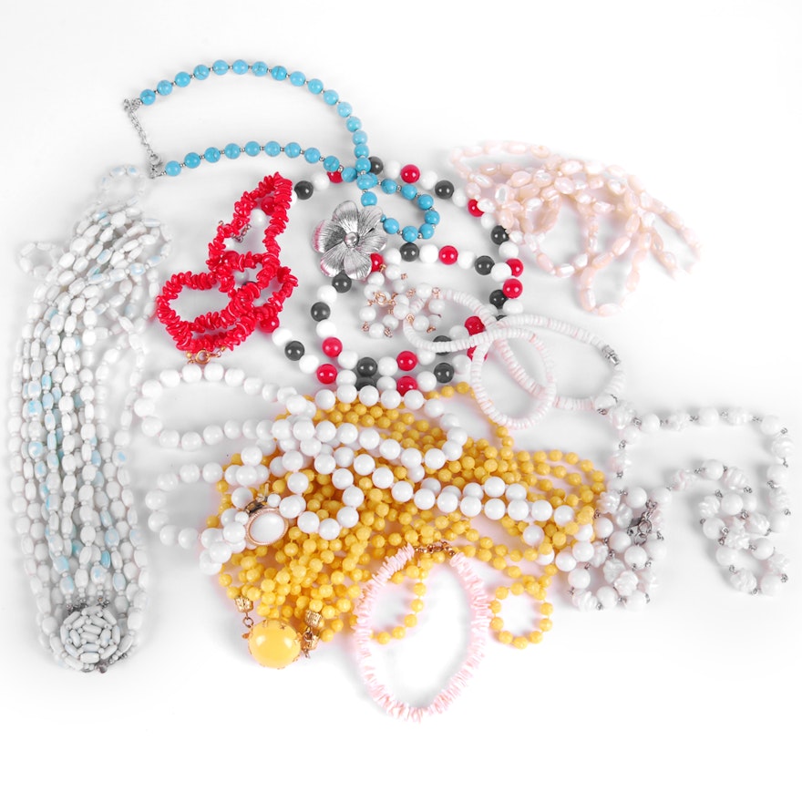 Beaded Costume Jewelry Collection