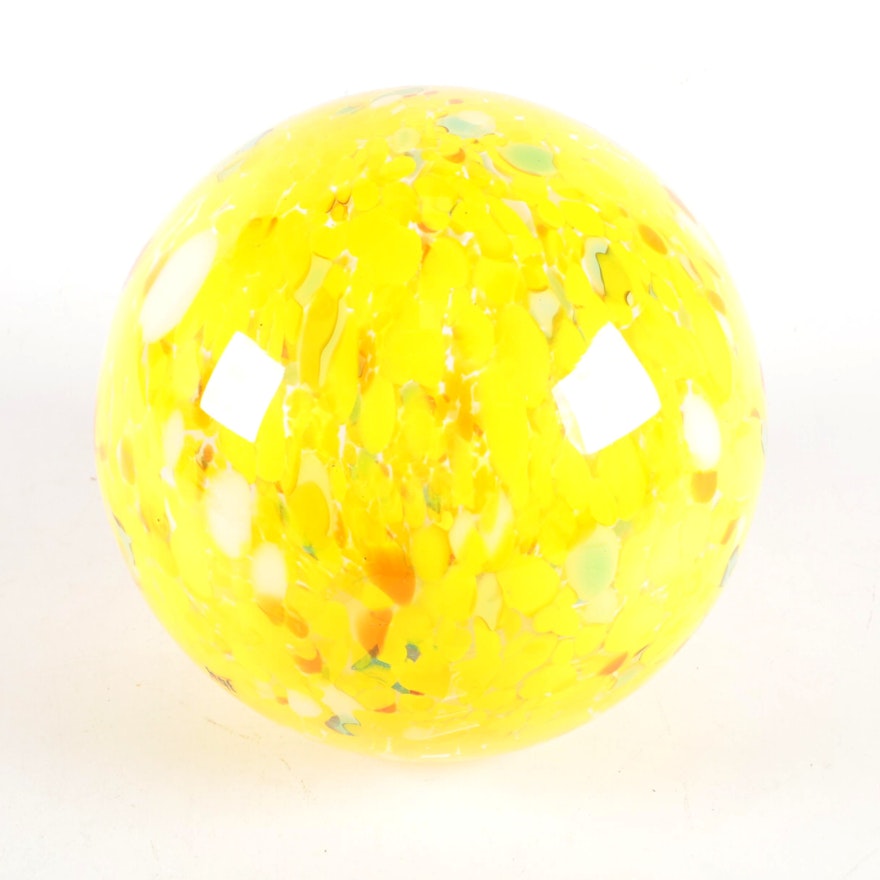 HQT Home Design Glass Sphere Sculpture