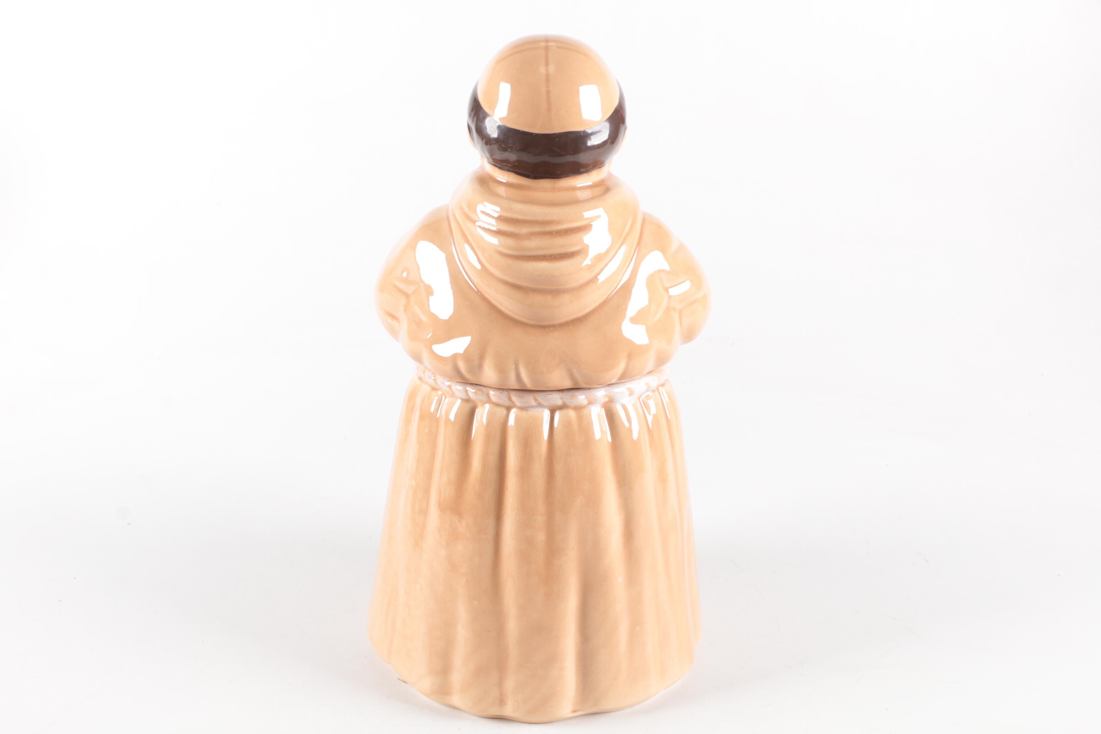 Vintage Cumberland Ware "Thou Shalt Not Steal" Cookie Jar