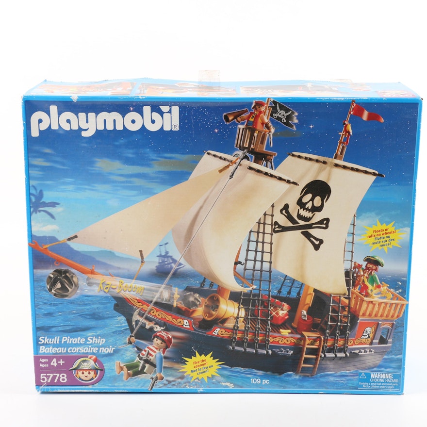 Playmobil Skull Pirate Ship