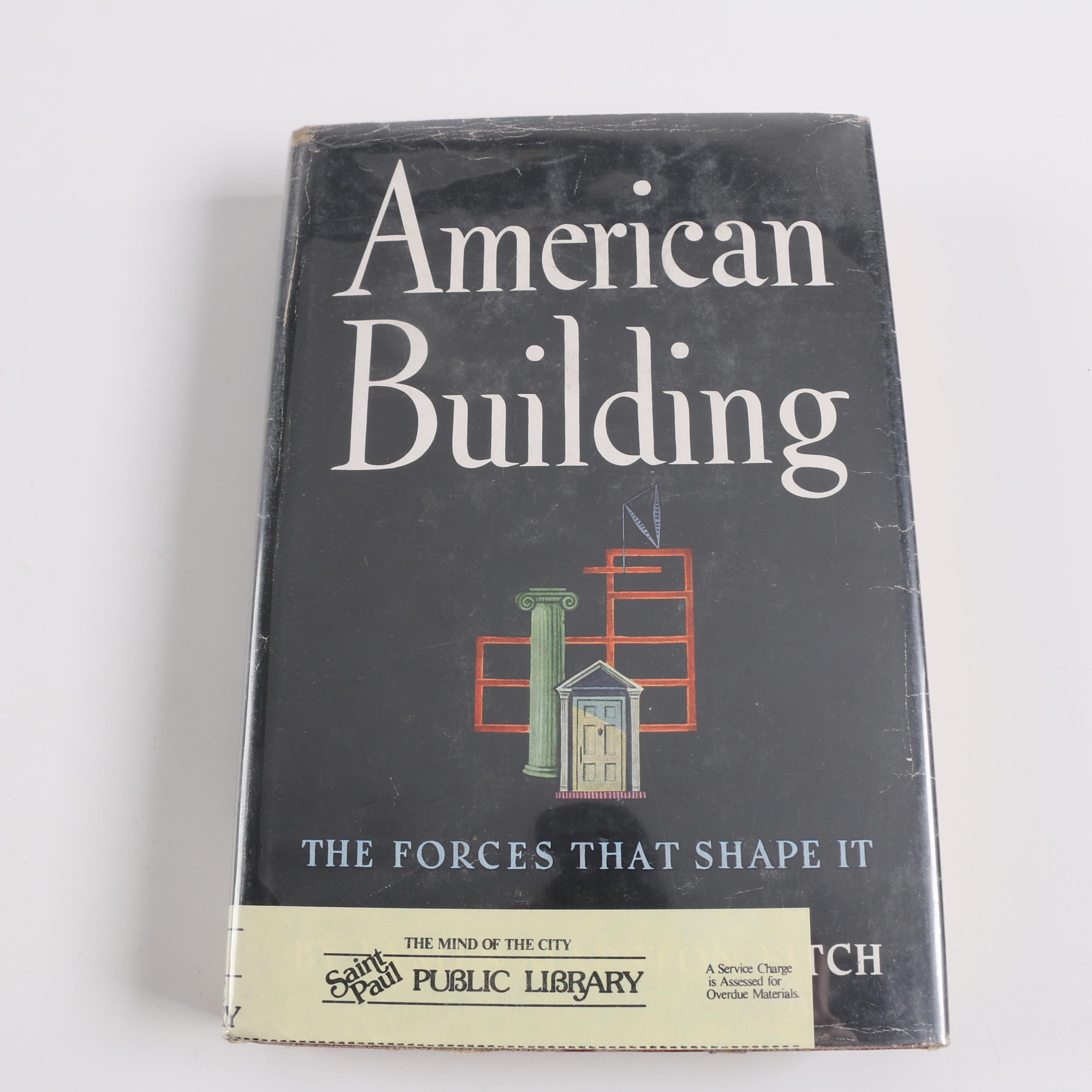 Seven Vintage Architecture and Design Books Including