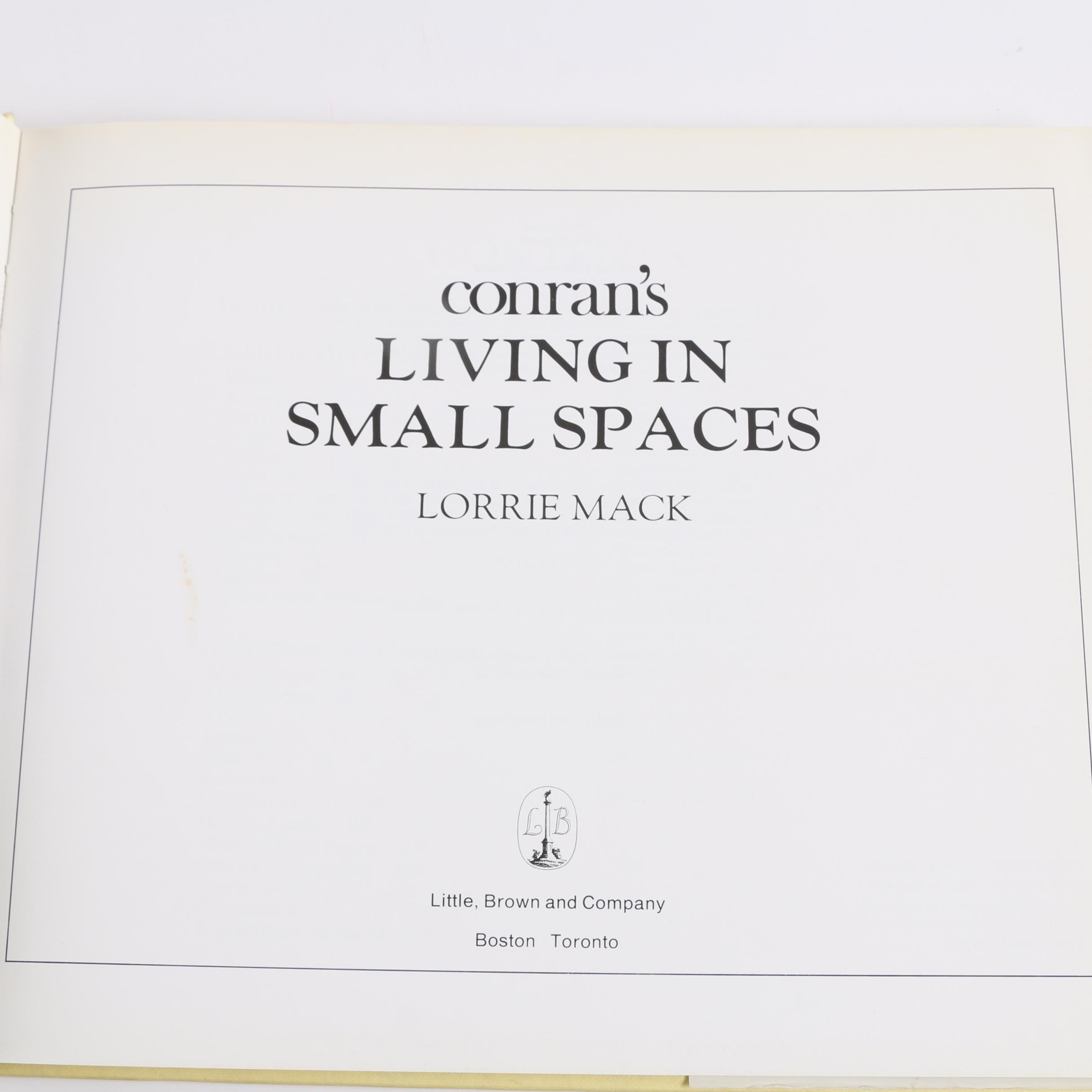 Seven Vintage Architecture and Design Books Including