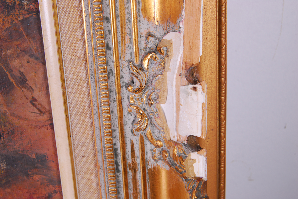 Attributed to Fritz Seibert Landscape Oil Painting