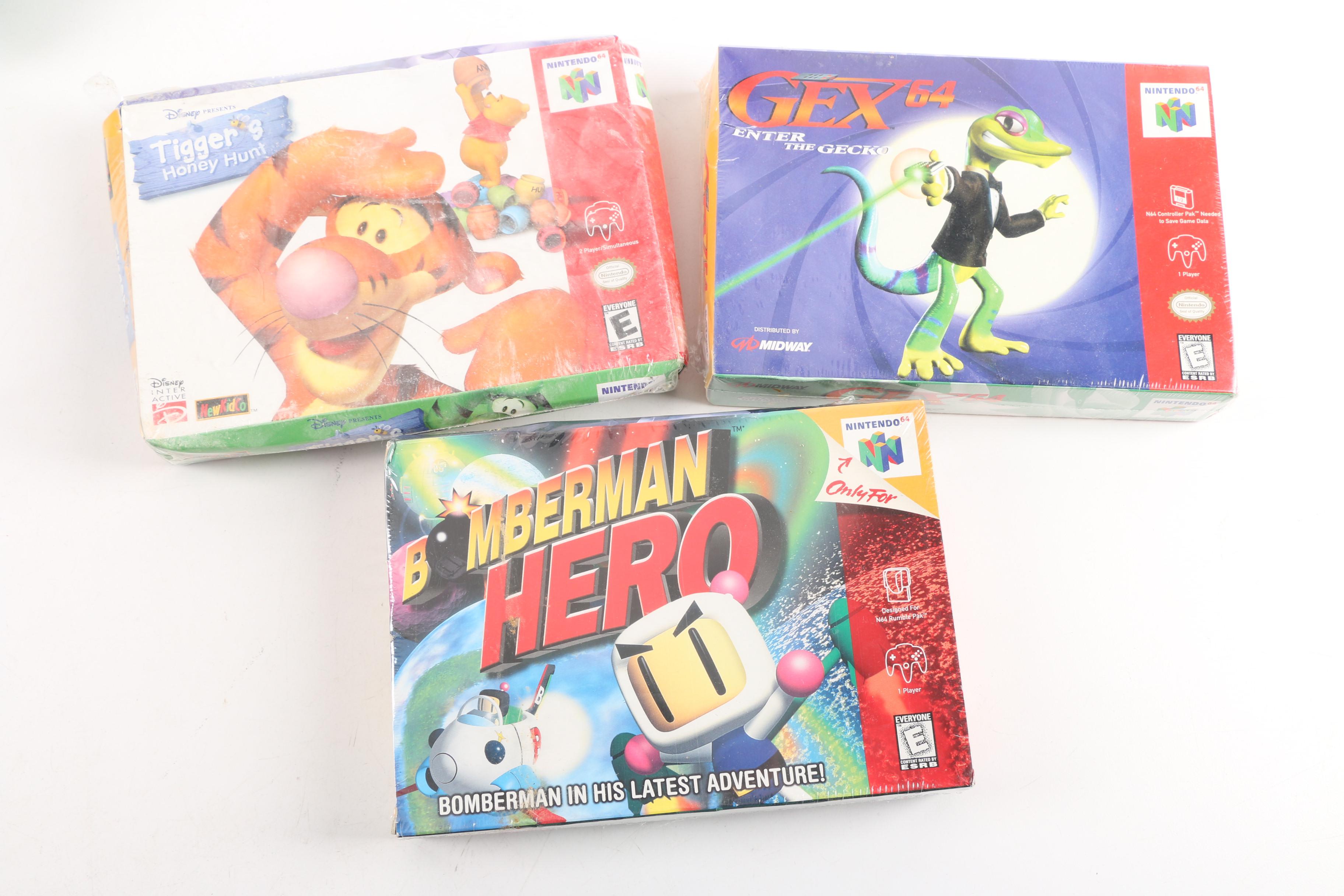 Nintendo 64 and Nintendo SNES Games and Controllers