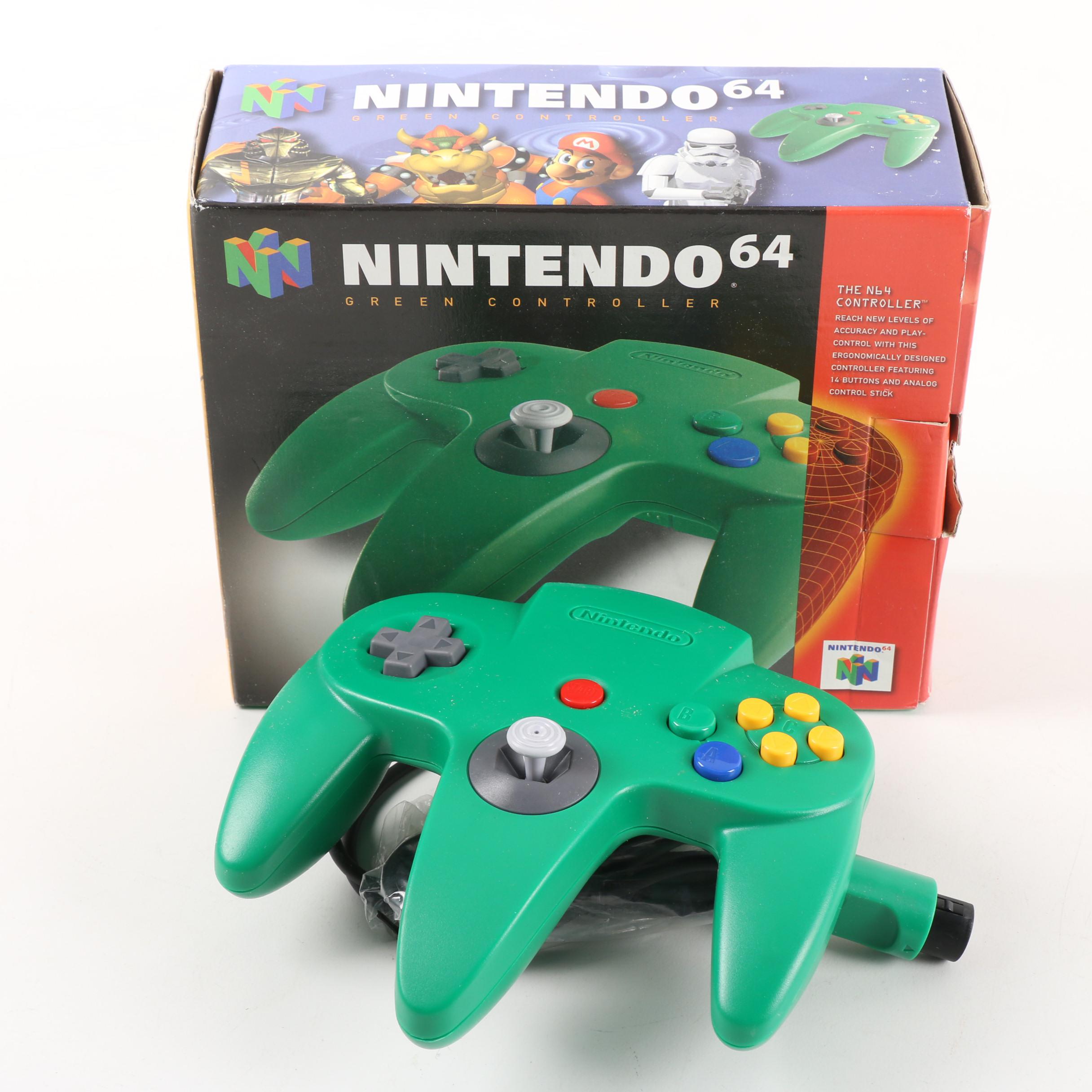 Nintendo 64 and Nintendo SNES Games and Controllers