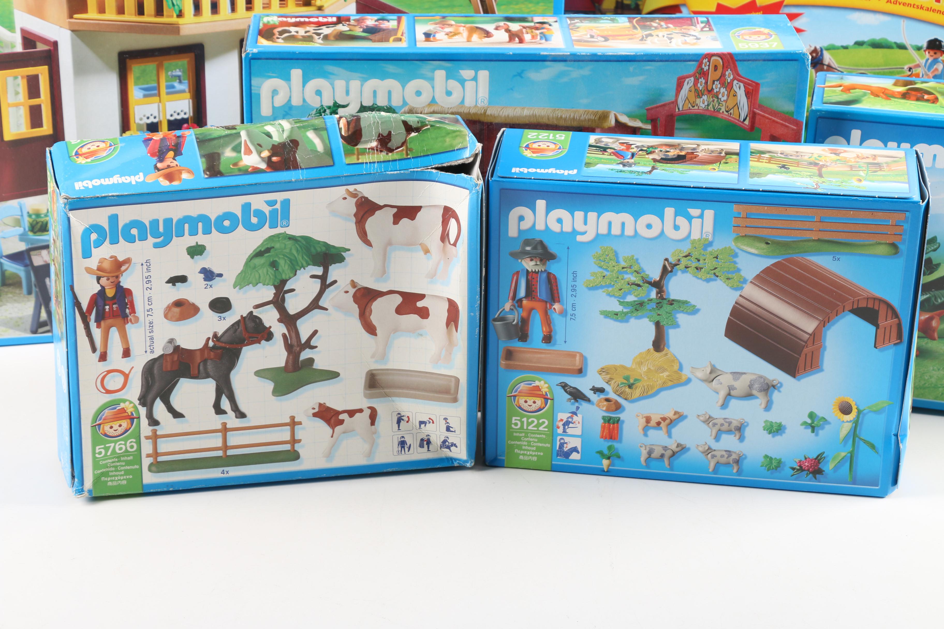 Playmobil Farm and Wildlife Play Sets