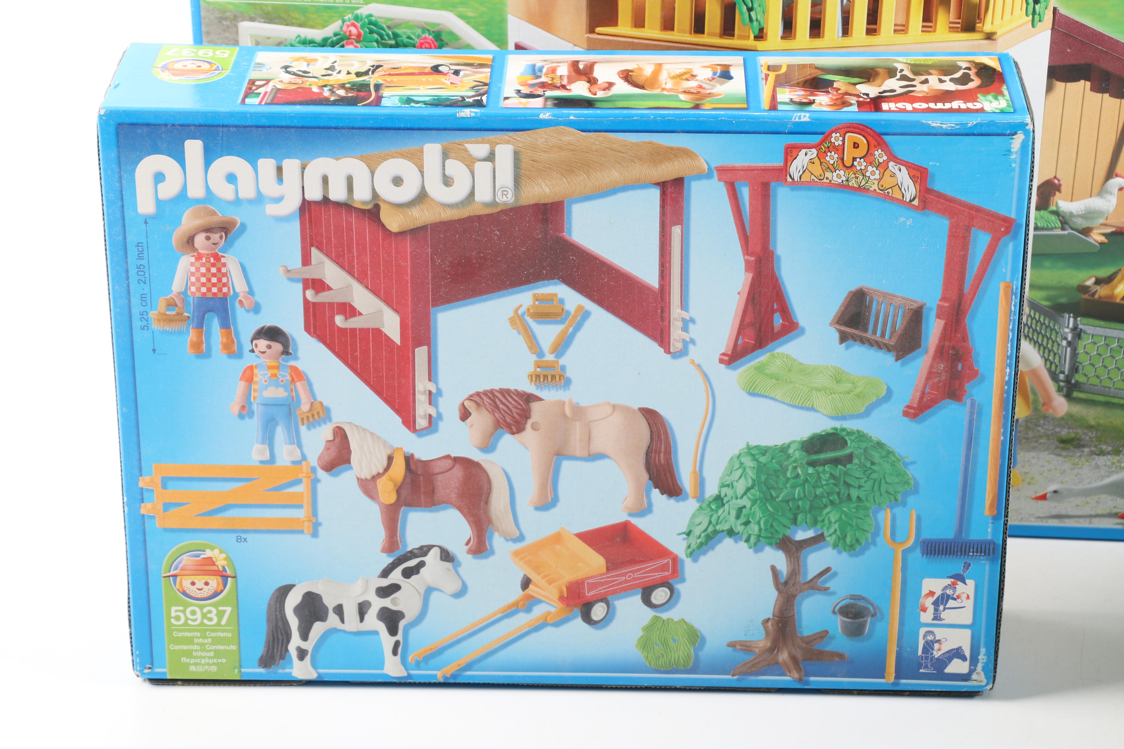 Playmobil Farm and Wildlife Play Sets