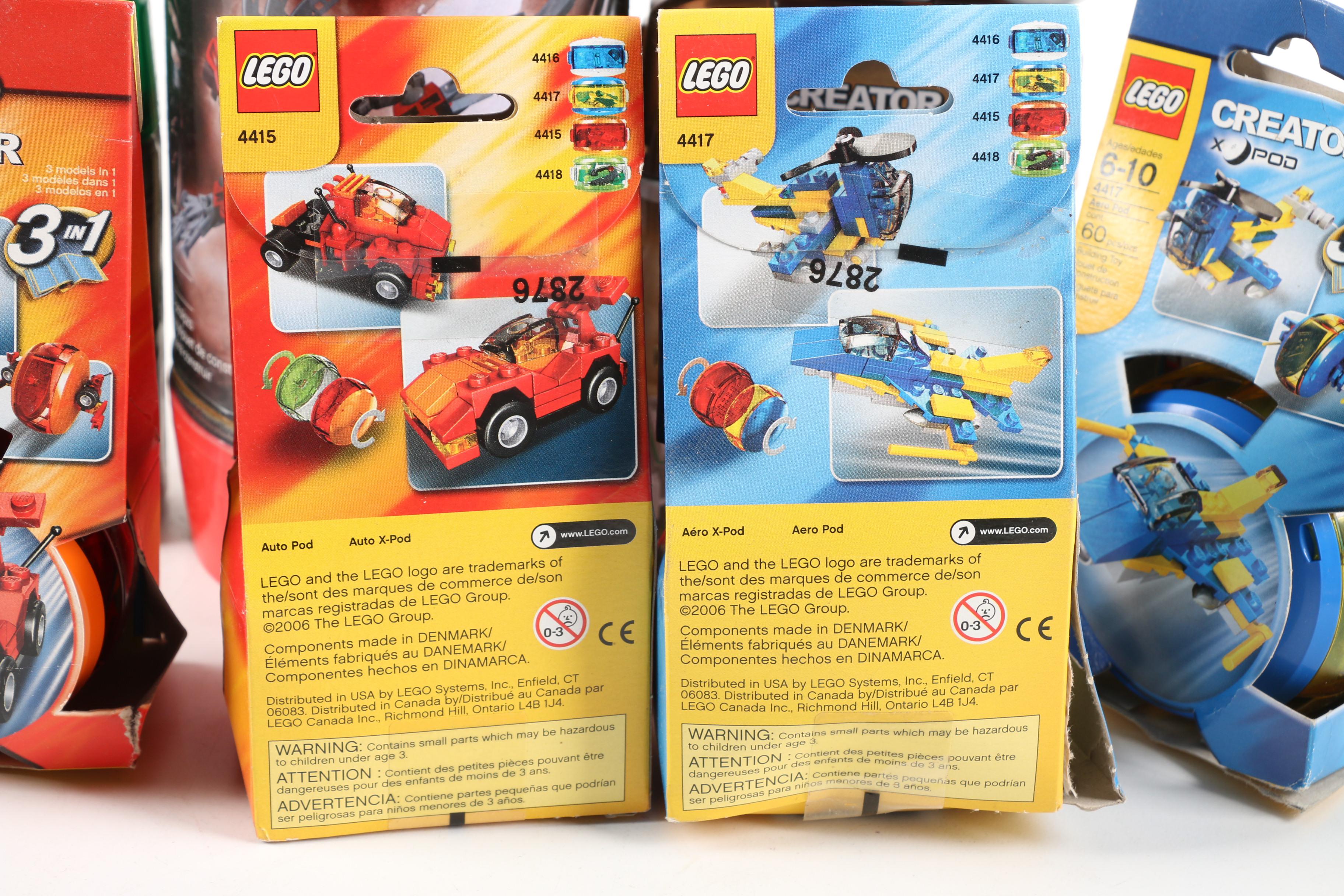 LEGO Creator and Bionicle Sets