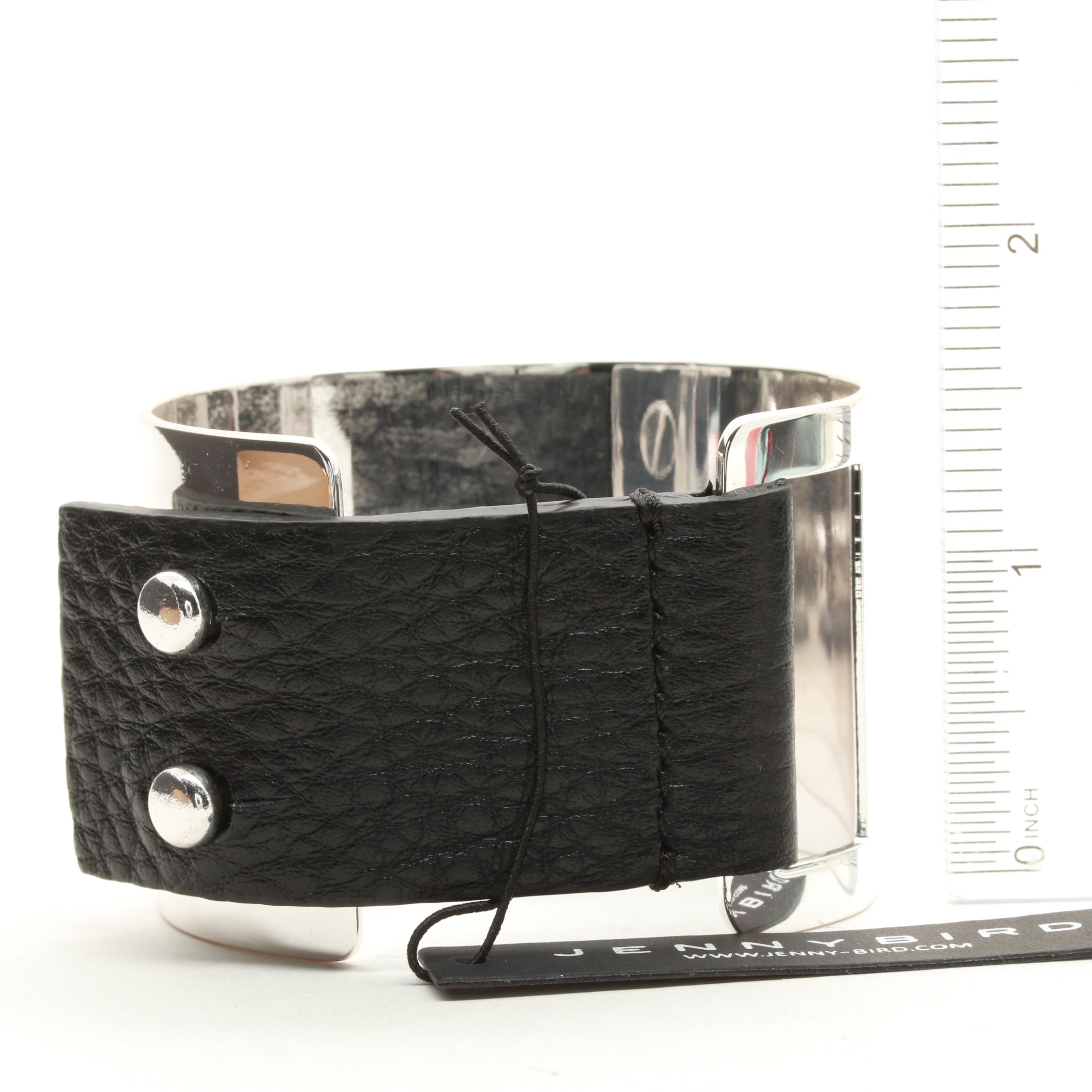 Jenny Bird and Tory Burch Leather and Vinyl Bracelets