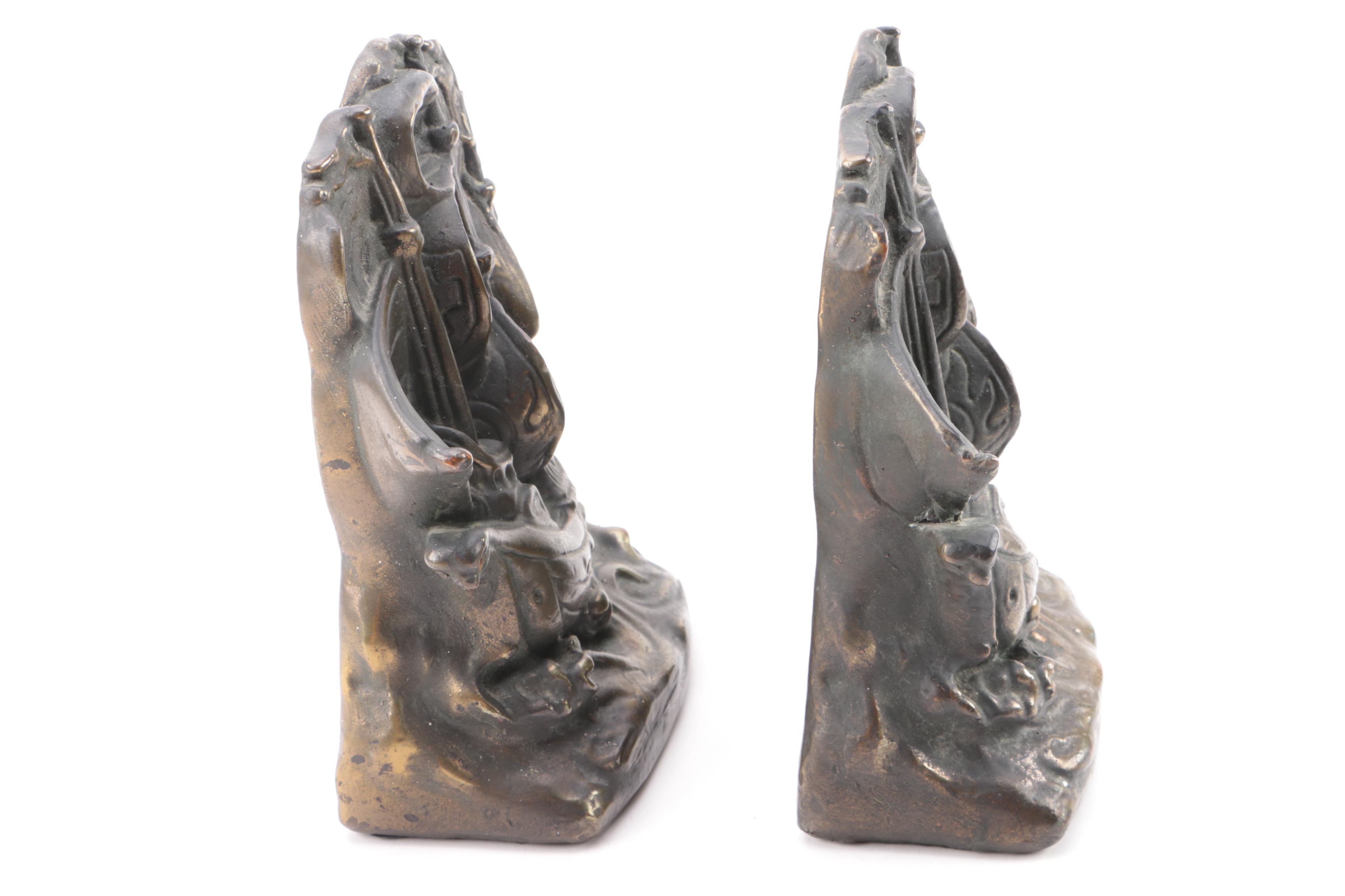 Armor Bronze "Invincible Armada" Bookends