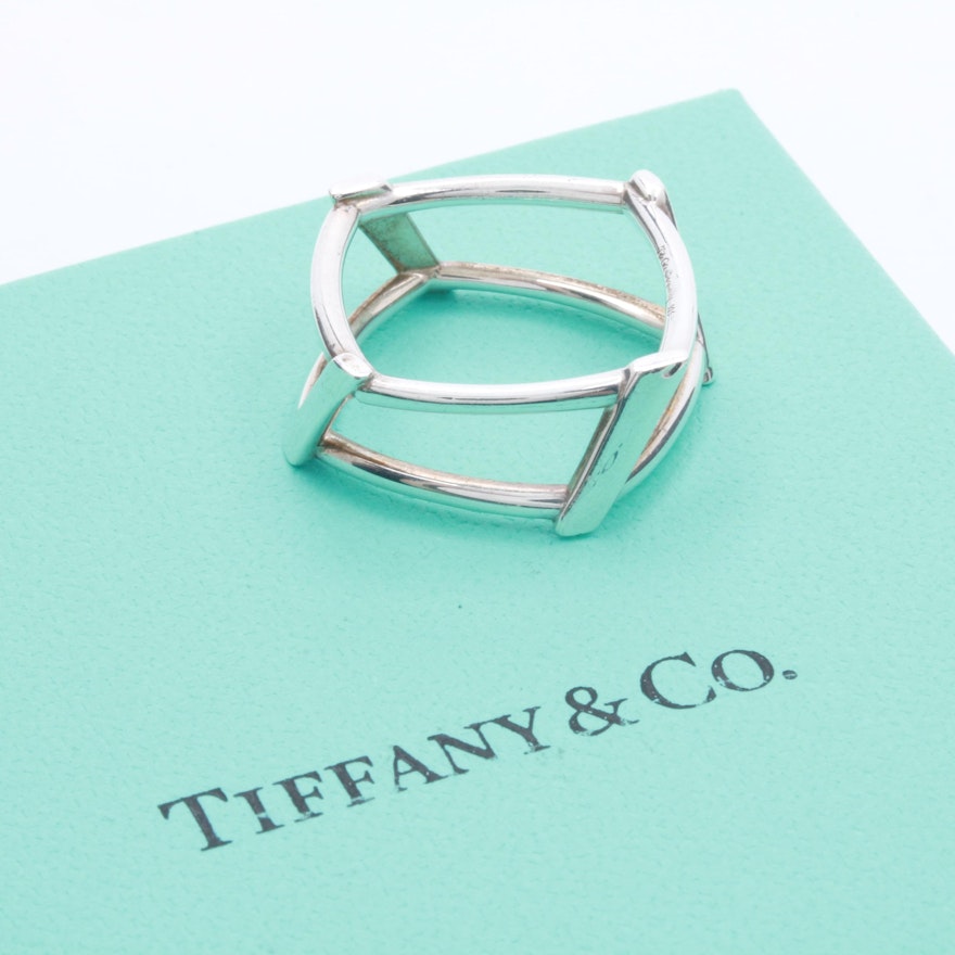 Frank Gehry for Tiffany & Co. Sterling Silver Open Torque Ring