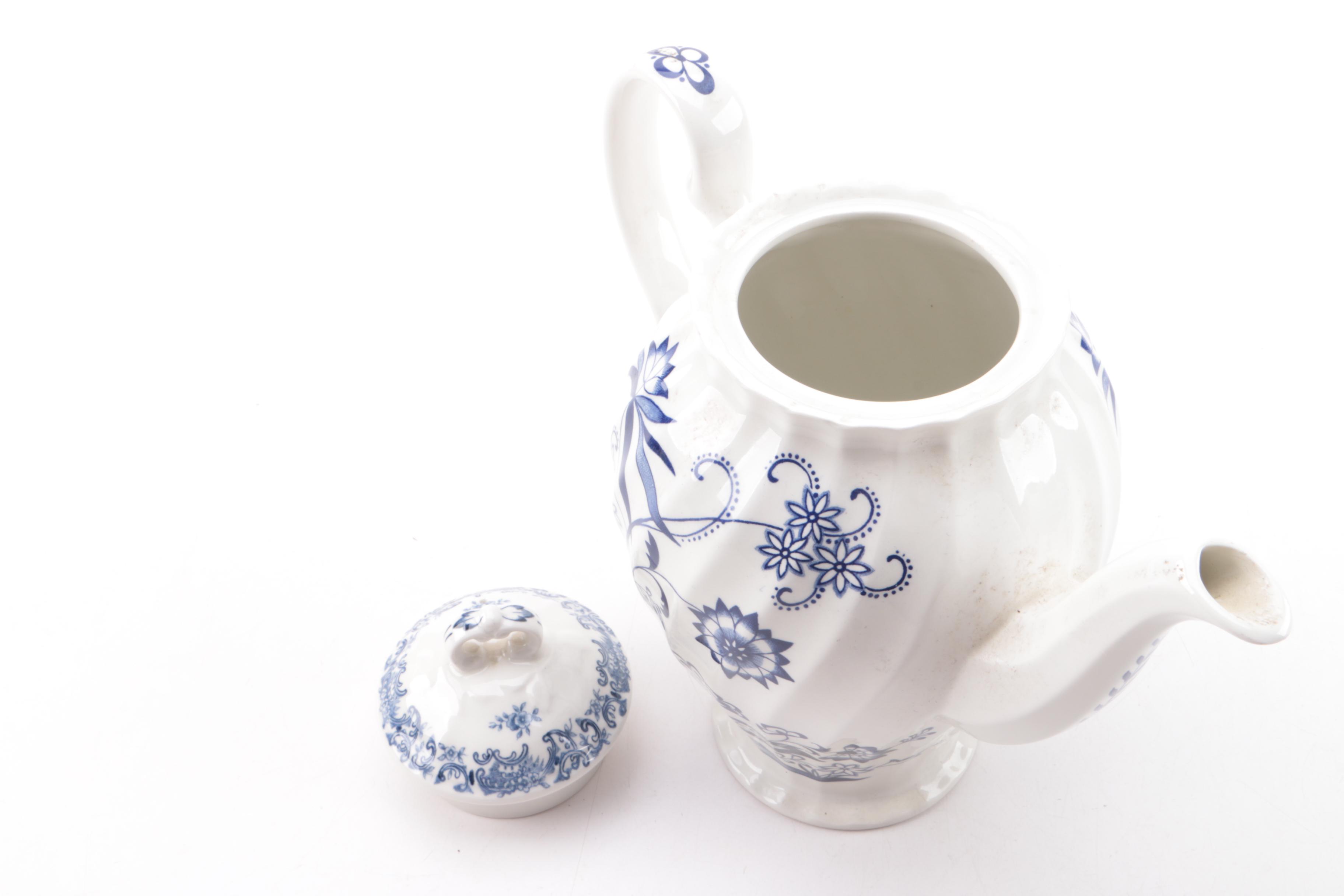 Vintage Tea and Coffee Pots Including Villeroy & Boch "Valeria"