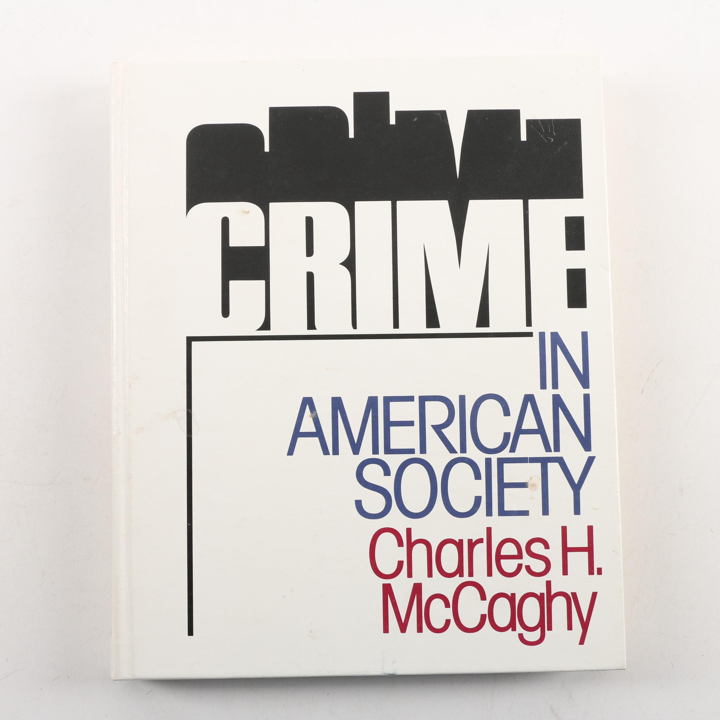 Criminology Theme Books