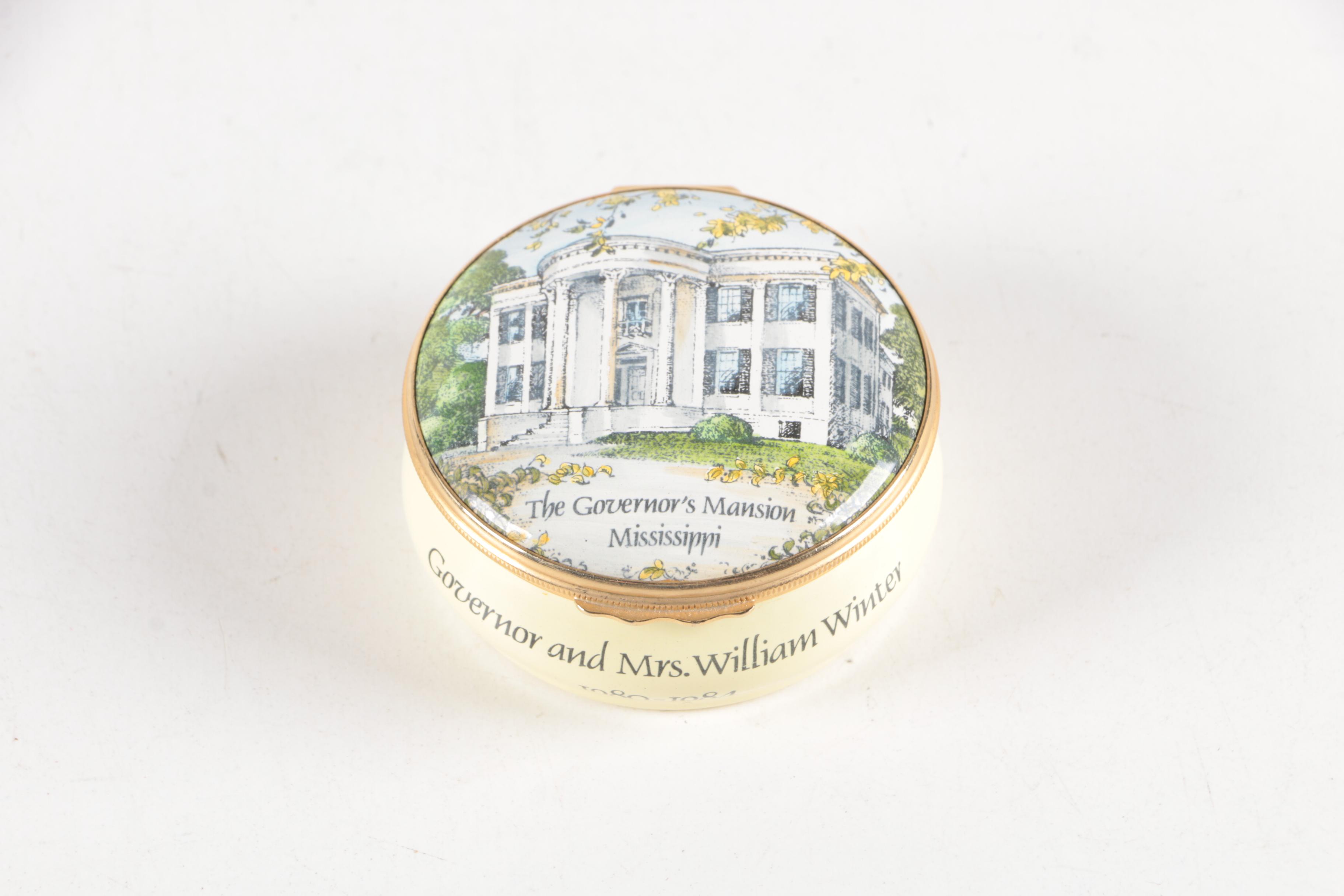 Halcyon Days Enamel Trinket Boxes