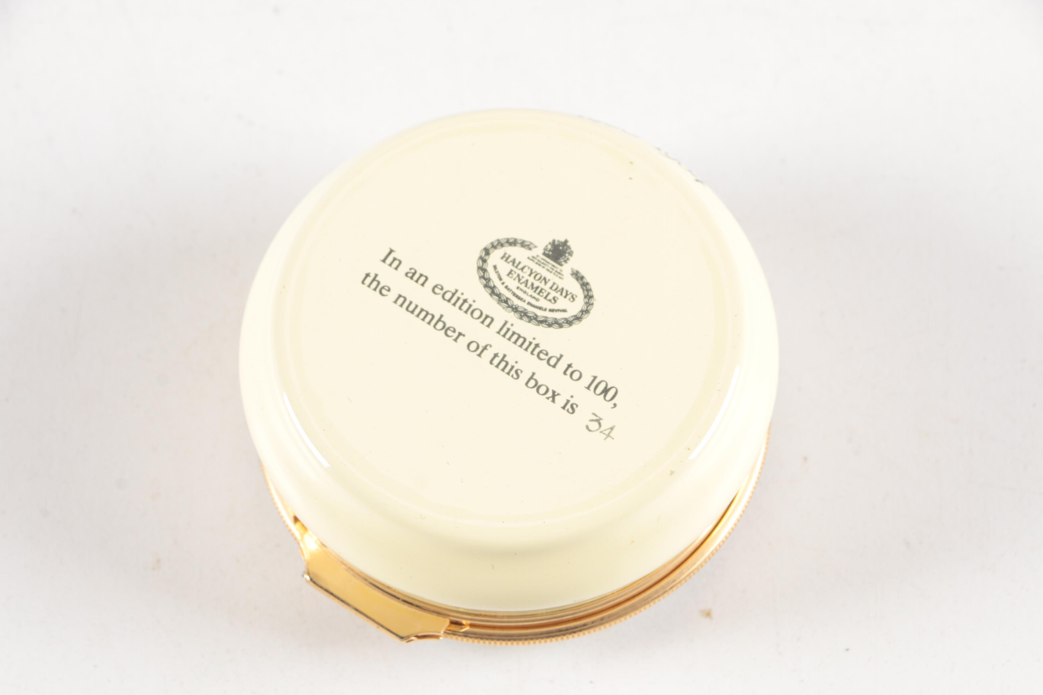 Halcyon Days Enamel Trinket Boxes