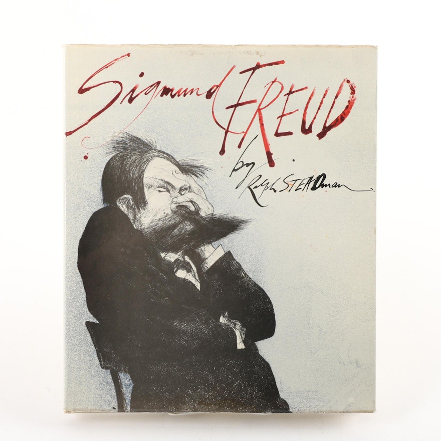 1979 "Sigmund Freud" Graphic Novel by Ralph Steadman